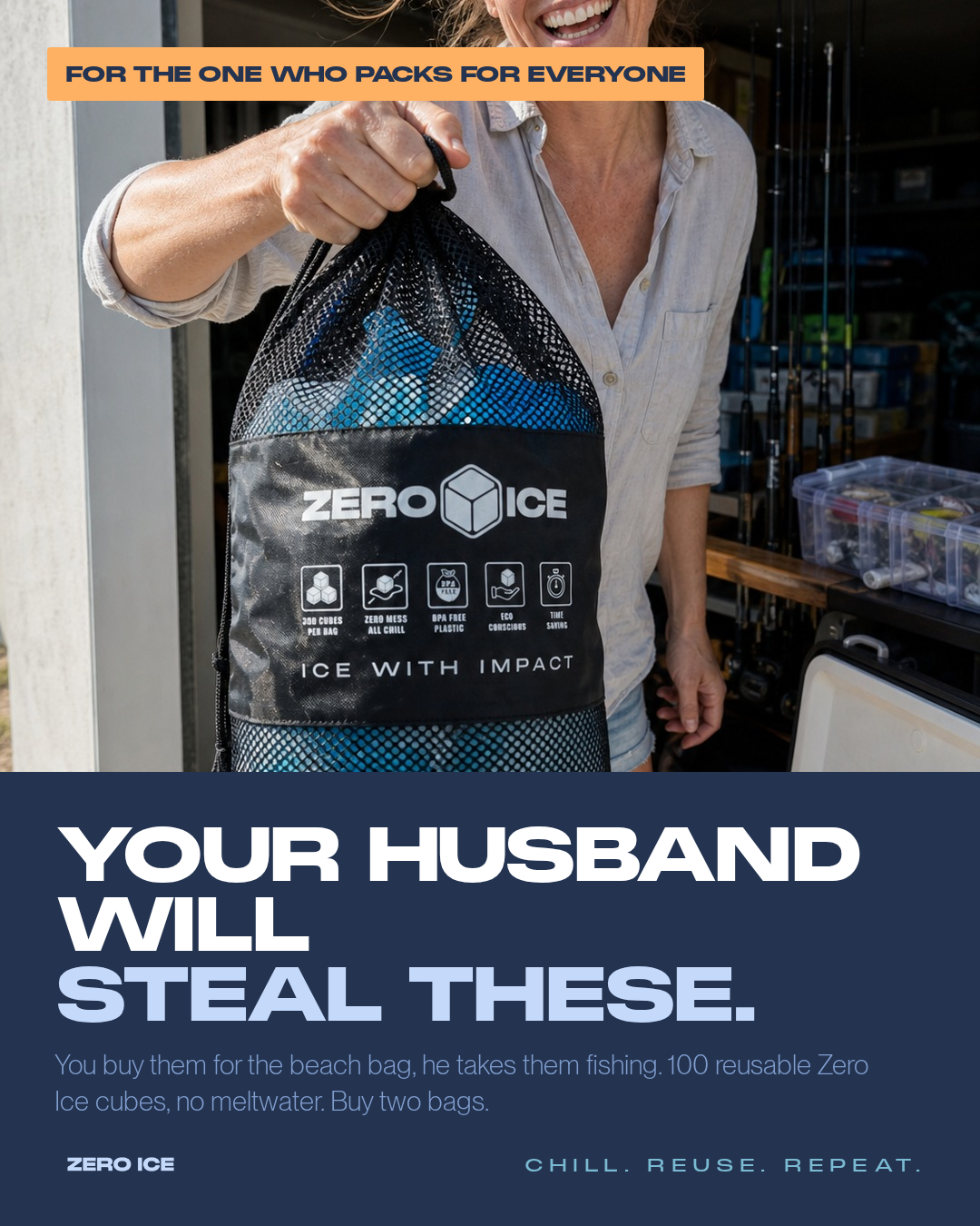ZERO ICE Facebook ad