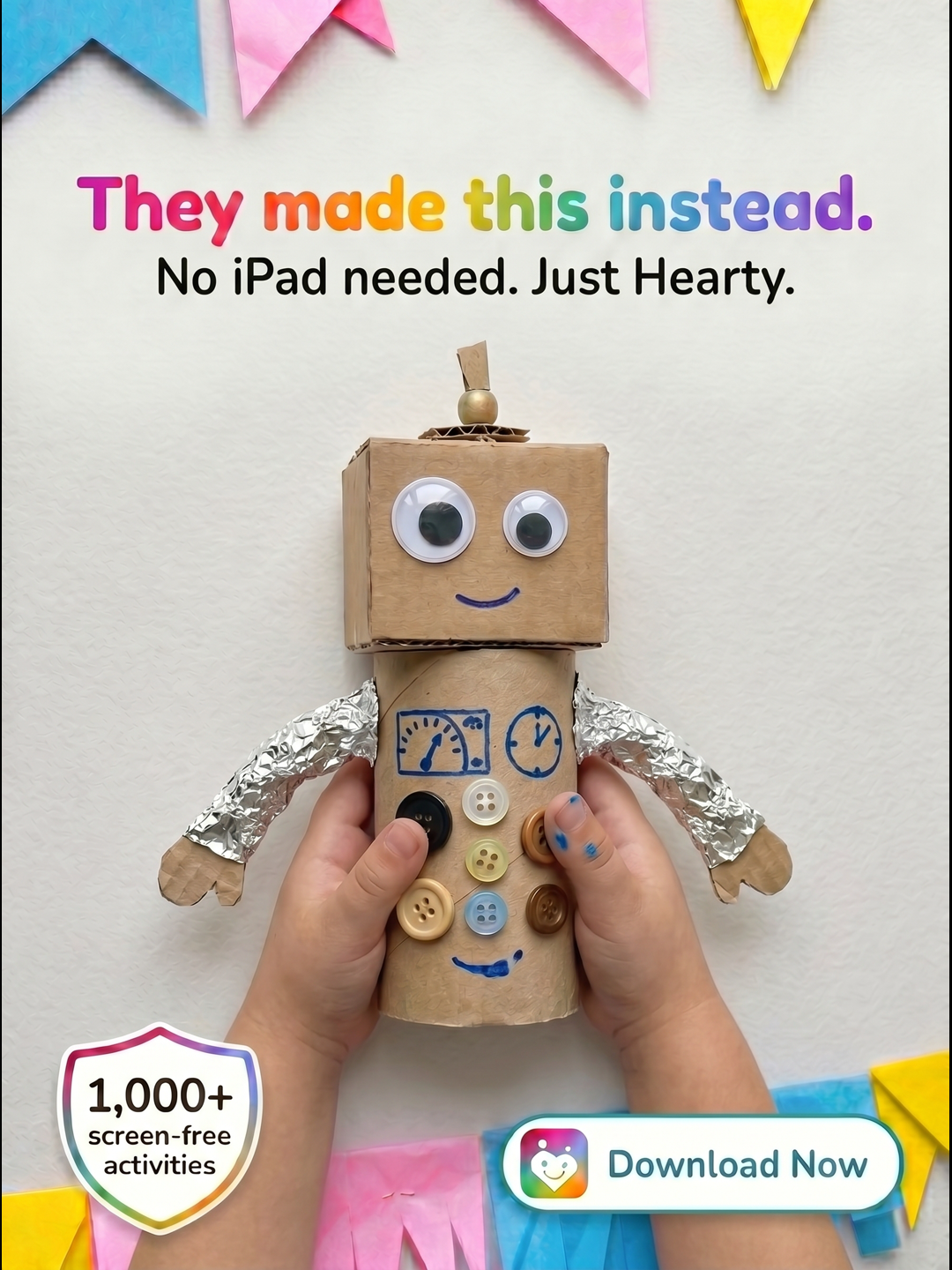 Hearty App Facebook ad
