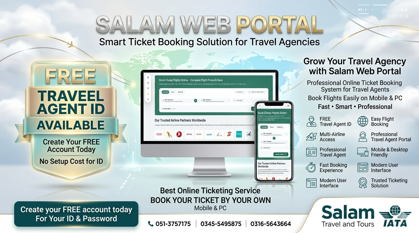 Salam Travel and Tours Facebook ad: SALAM WEB PORTAL