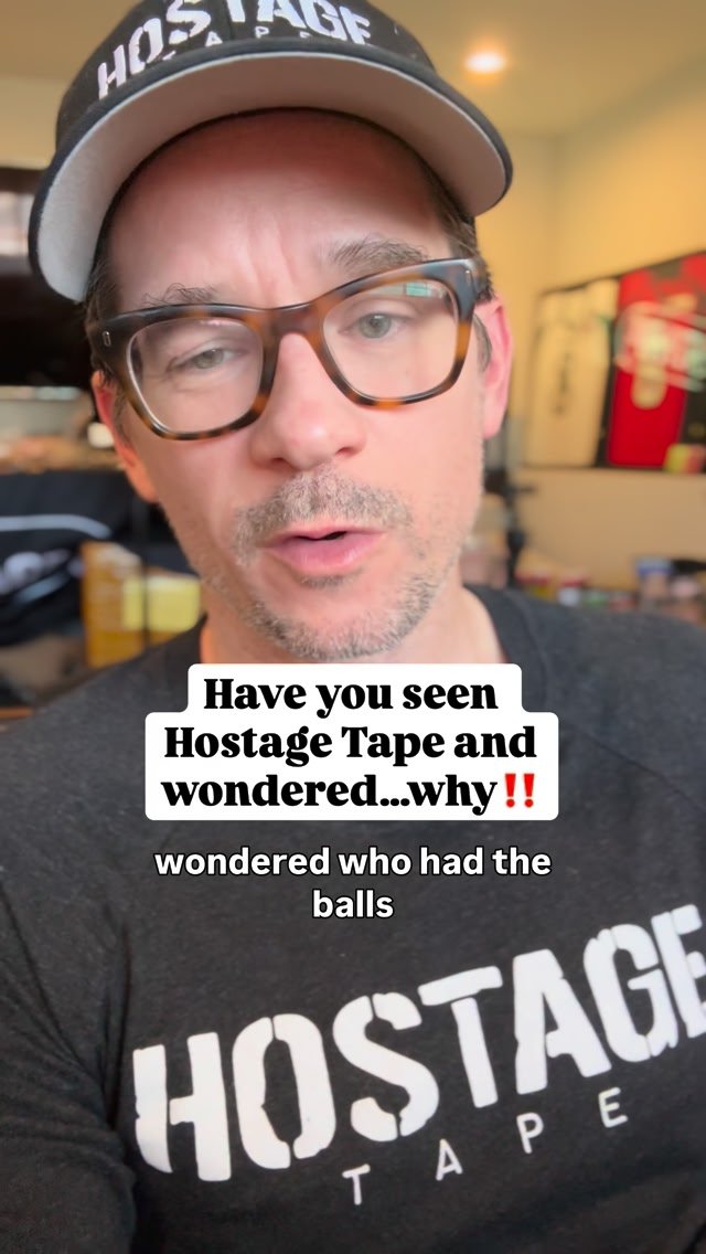 Hostage Tape Facebook ad: Have you ever seen Hostage Tape and wondered.why
