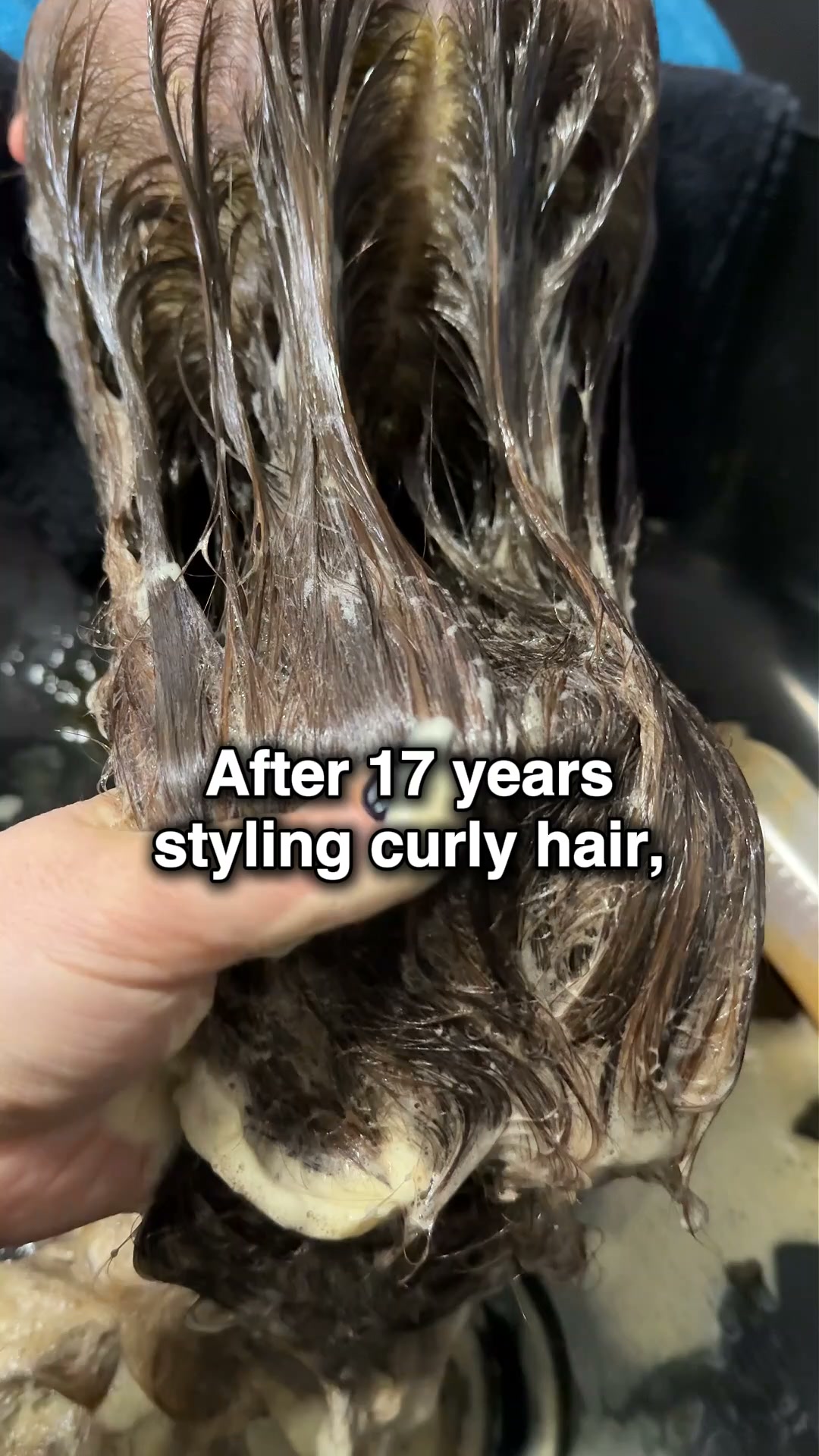 Stephanie Smith Facebook ad: Lighter Shaping For Fine Curls