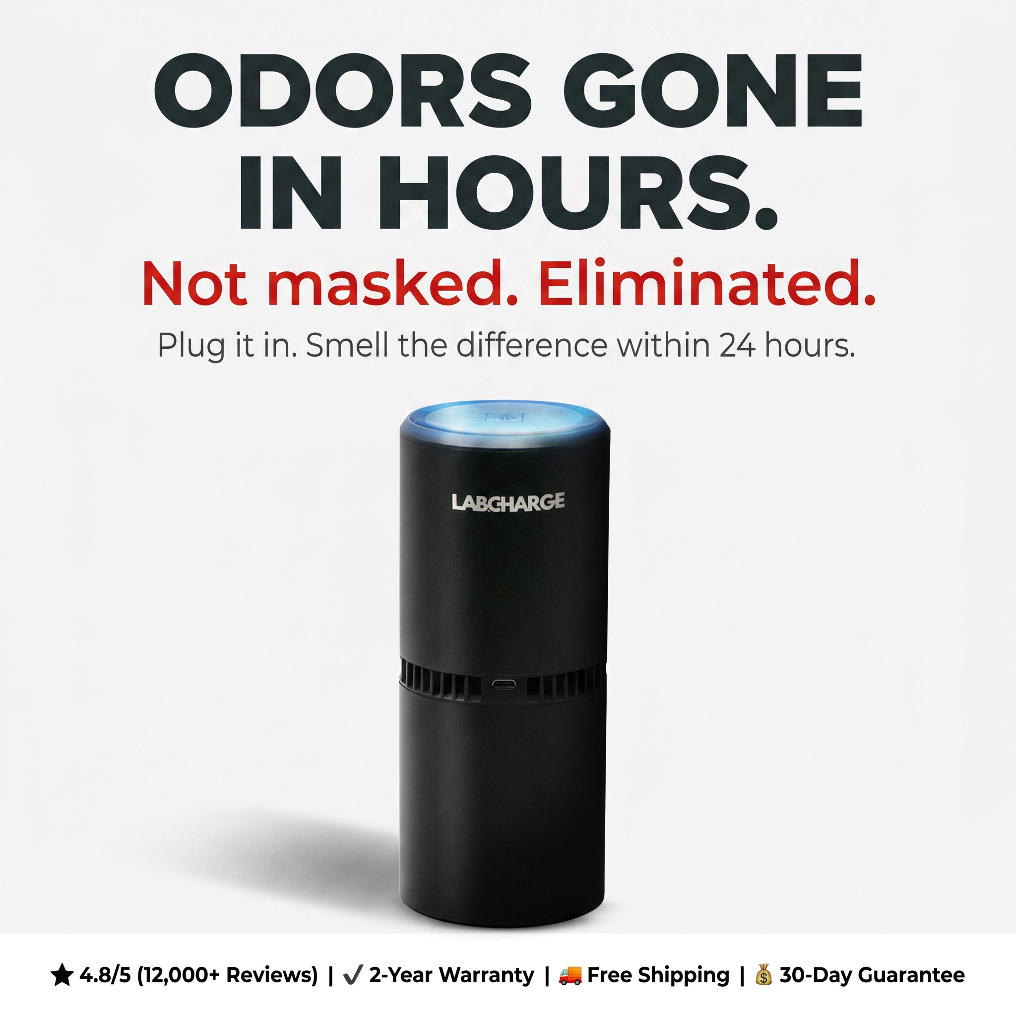 Ionic Air Purifier Facebook ad