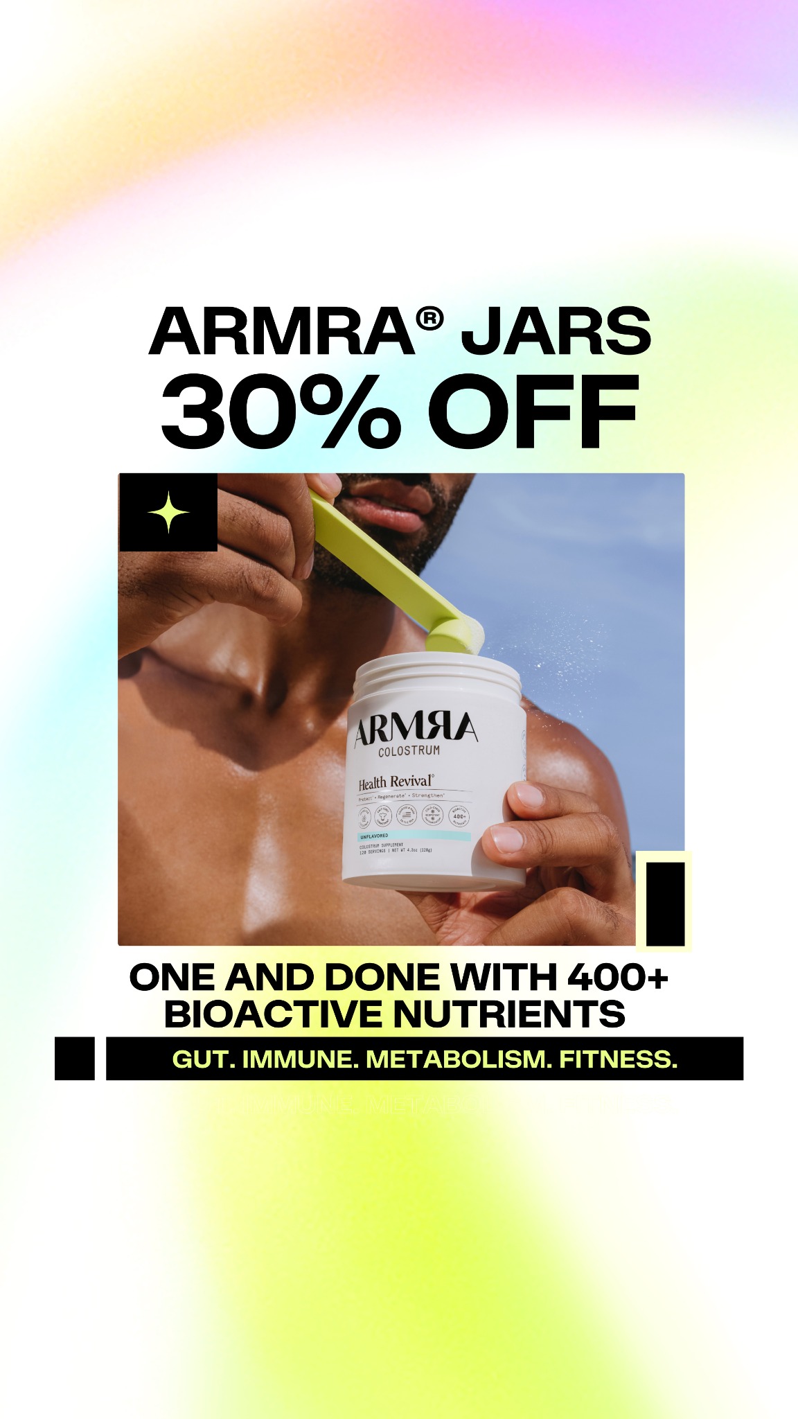 ARMRA Facebook ad