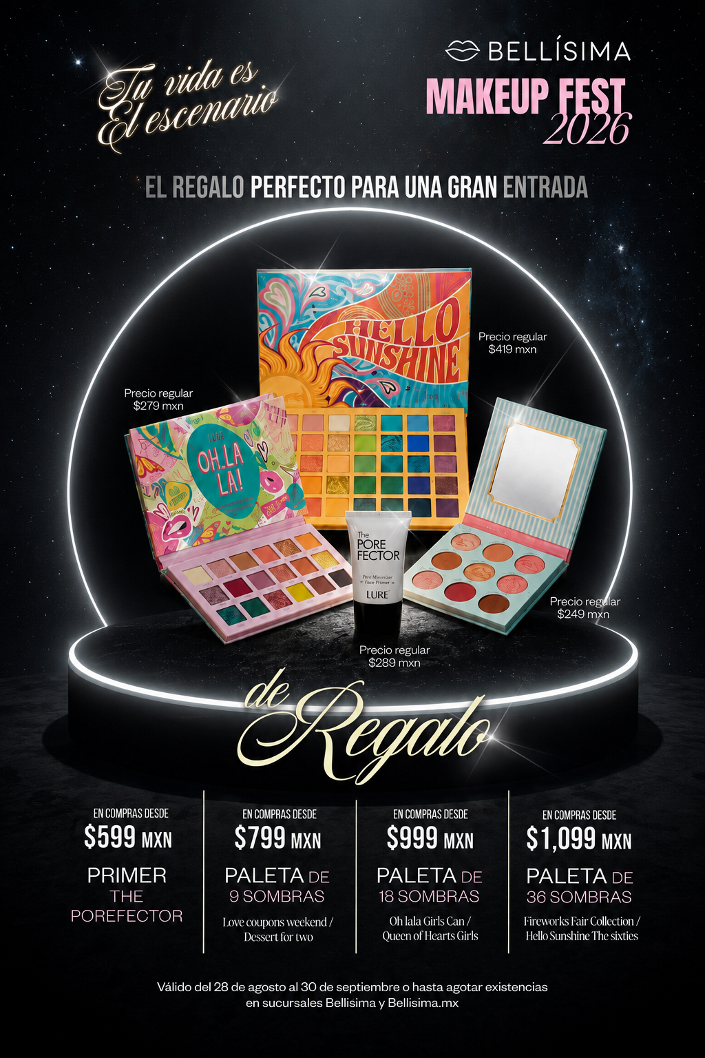 Bellisima Facebook ad: Compra y recibe un regalo