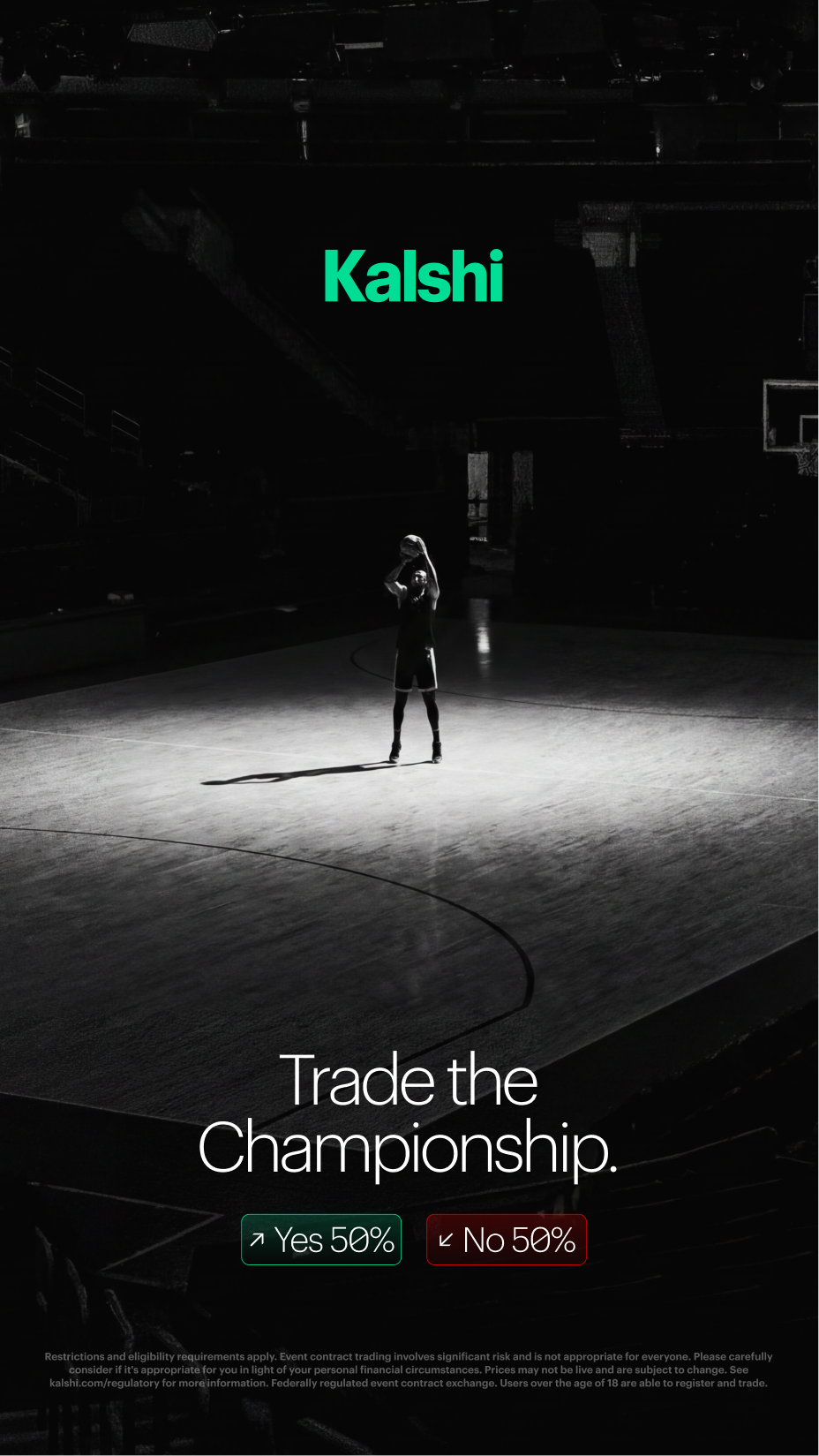 Kalshi - Trade the Headlines Facebook ad