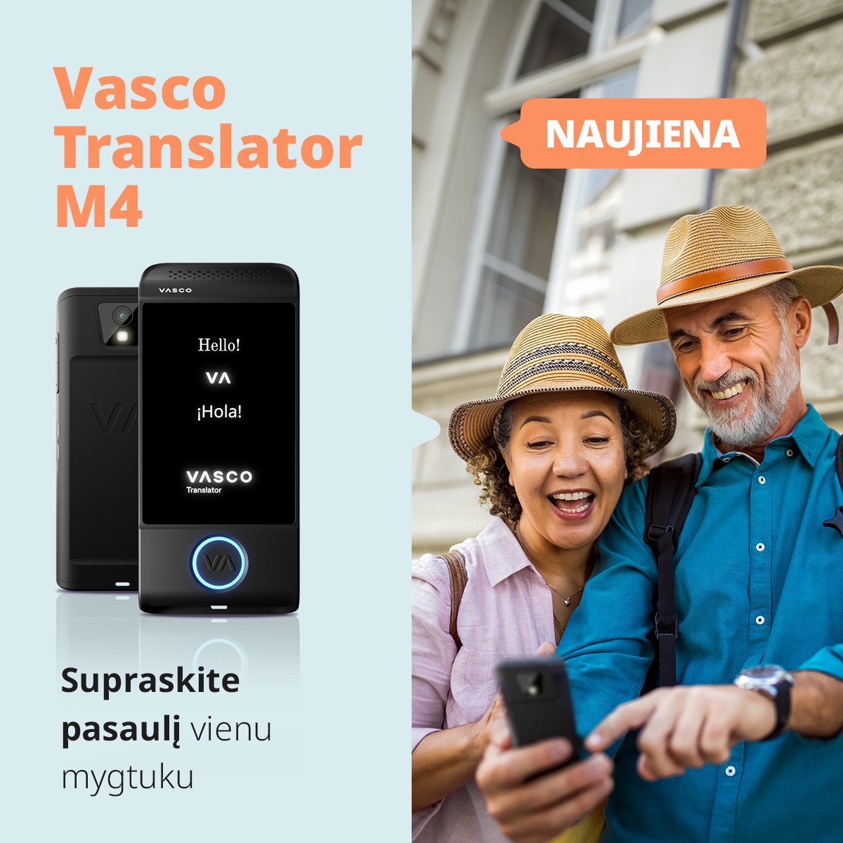 Vasco Translator Lietuva Facebook ad: Neatidėliokite savo svajonių - pildykite jas dabar!