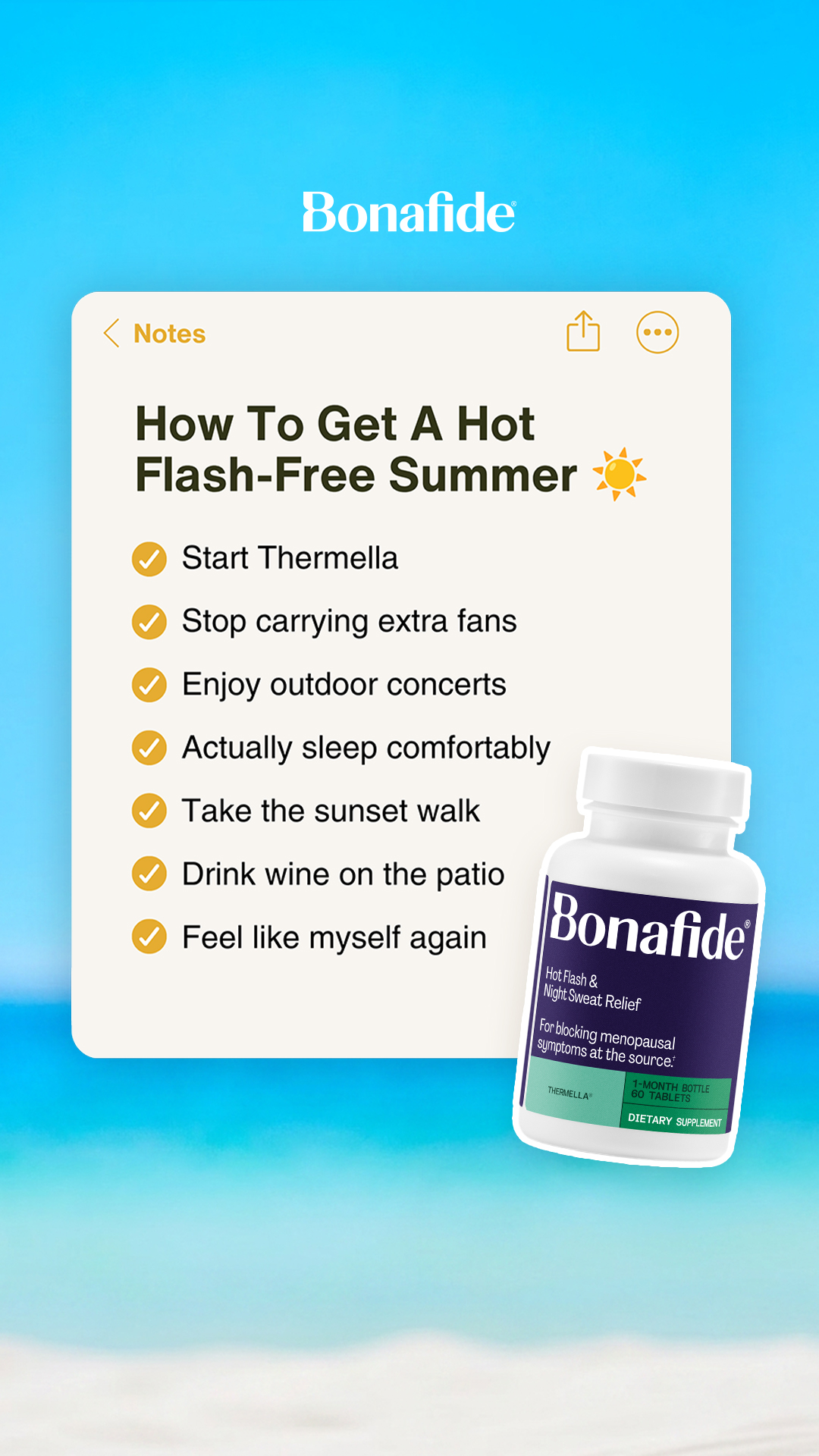 Bonafide Facebook ad