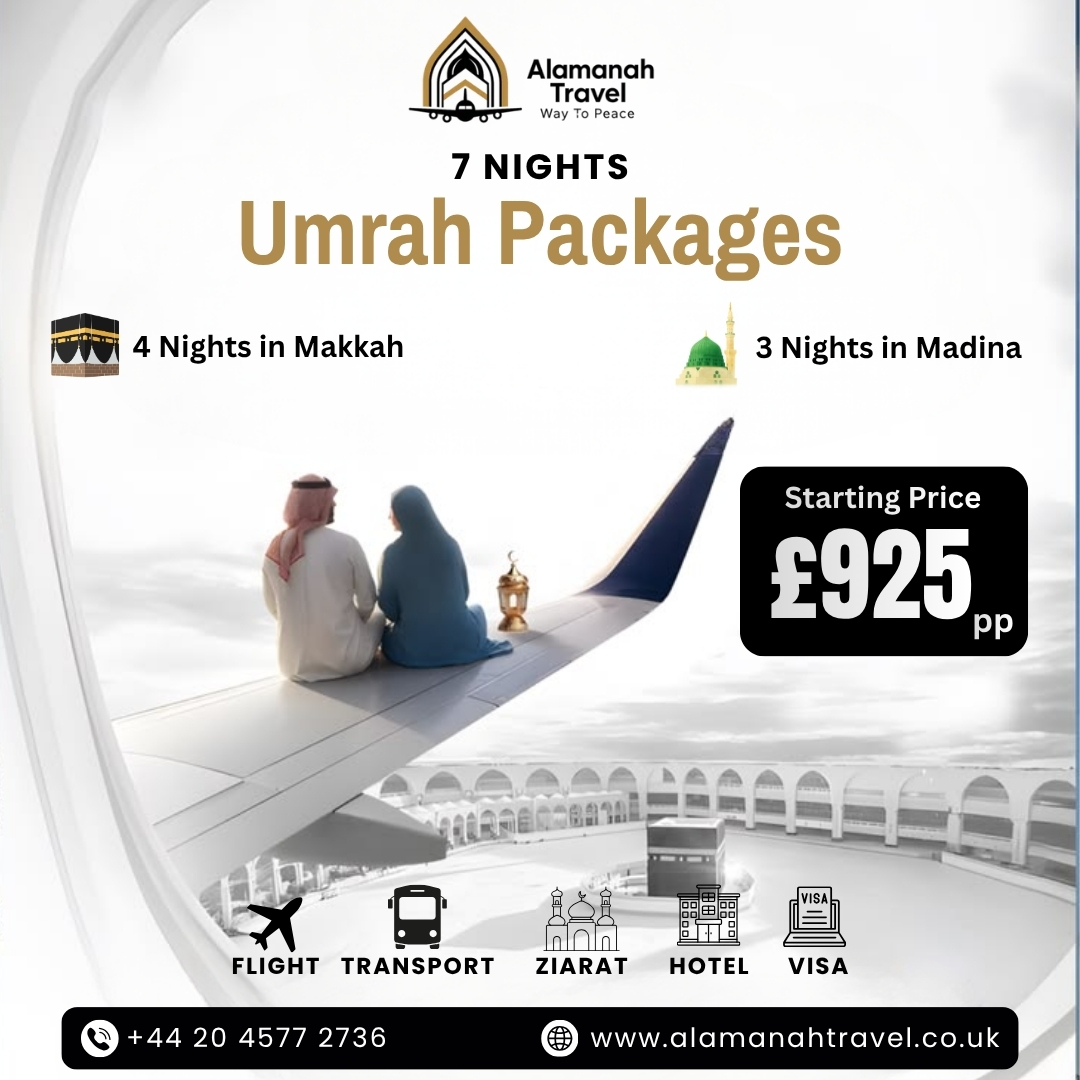 Alamanah Travel UK Facebook ad