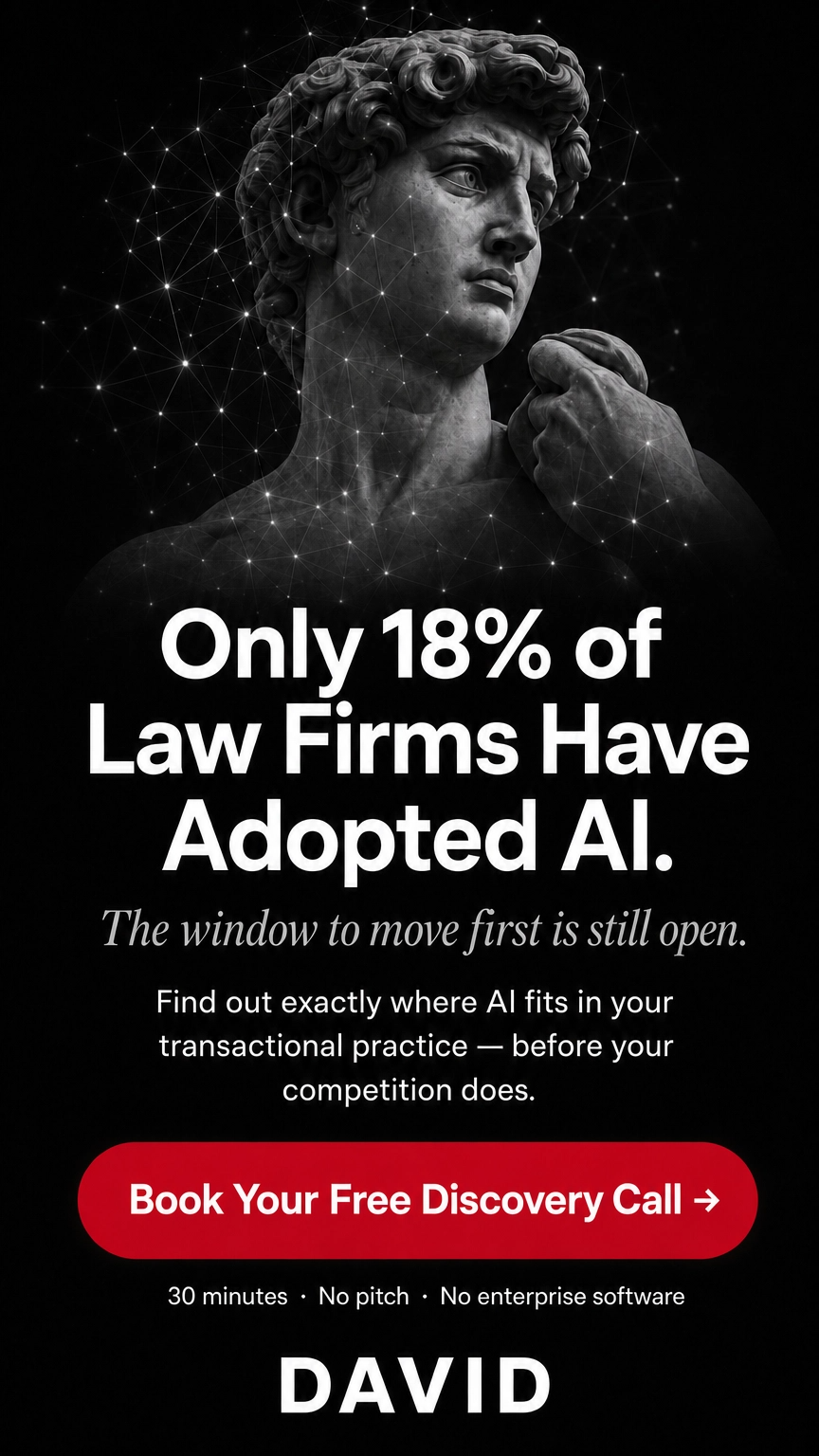 DAVID AI Facebook ad