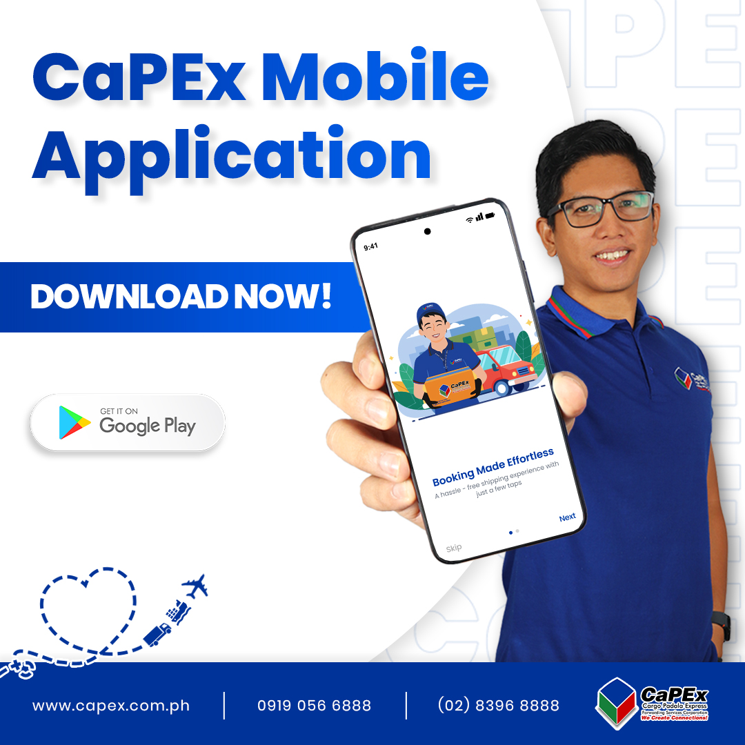 CaPEx Cargo Padala Express Facebook ad: The New and Improved CaPEx Mobile App is Here!