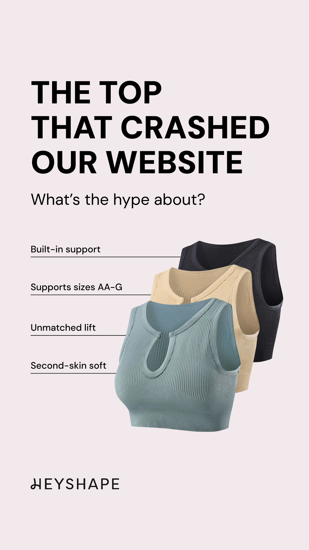 HeyShape Facebook ad