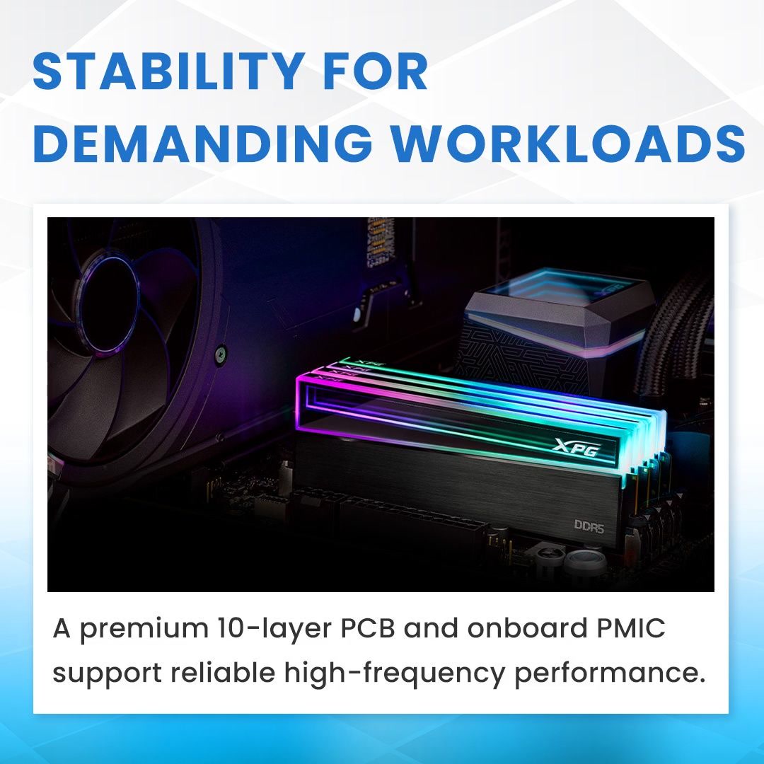 ADATA Facebook ad: Edit faster. Build smarter.