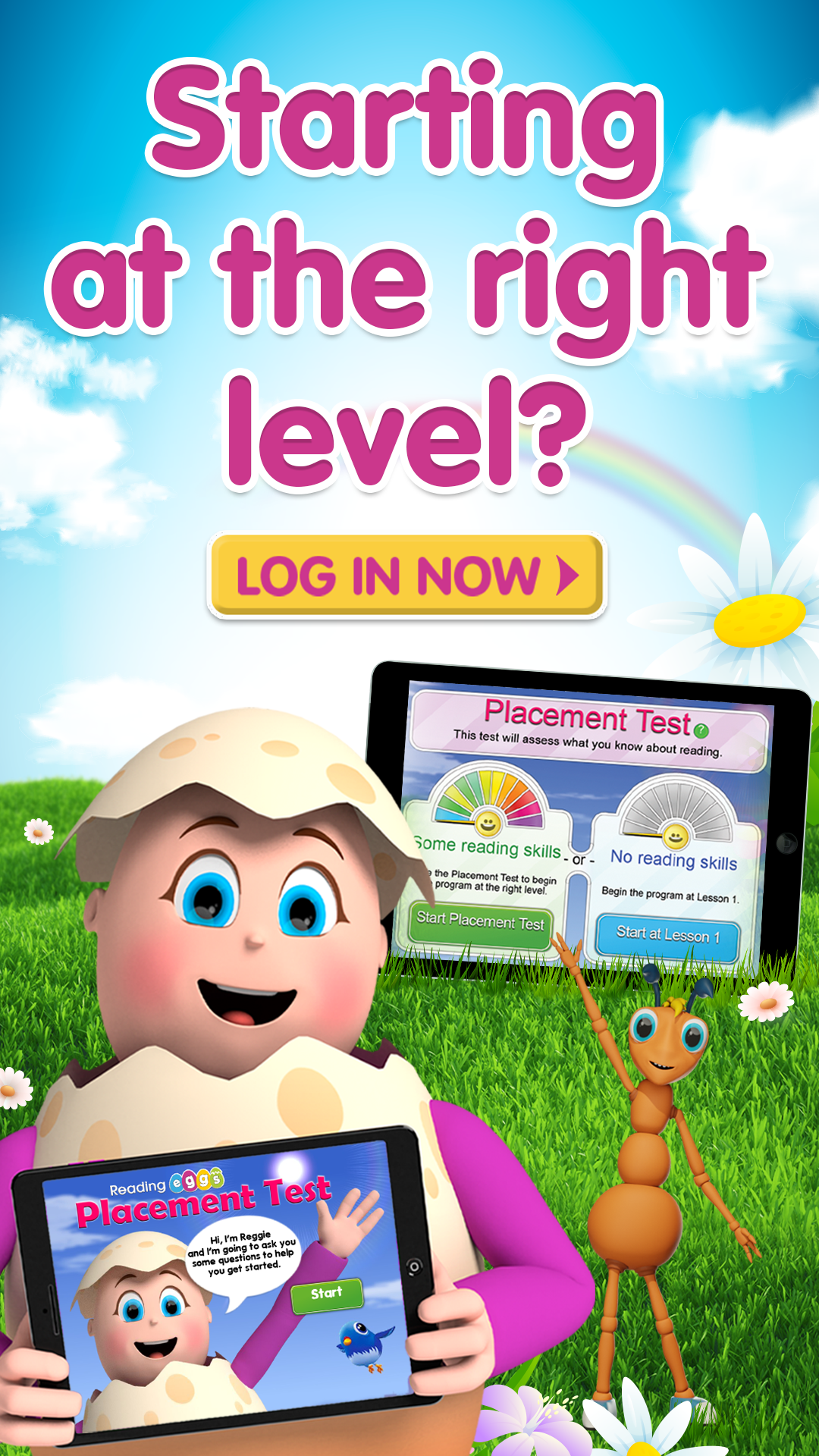 ReadingEggs.com Facebook ad