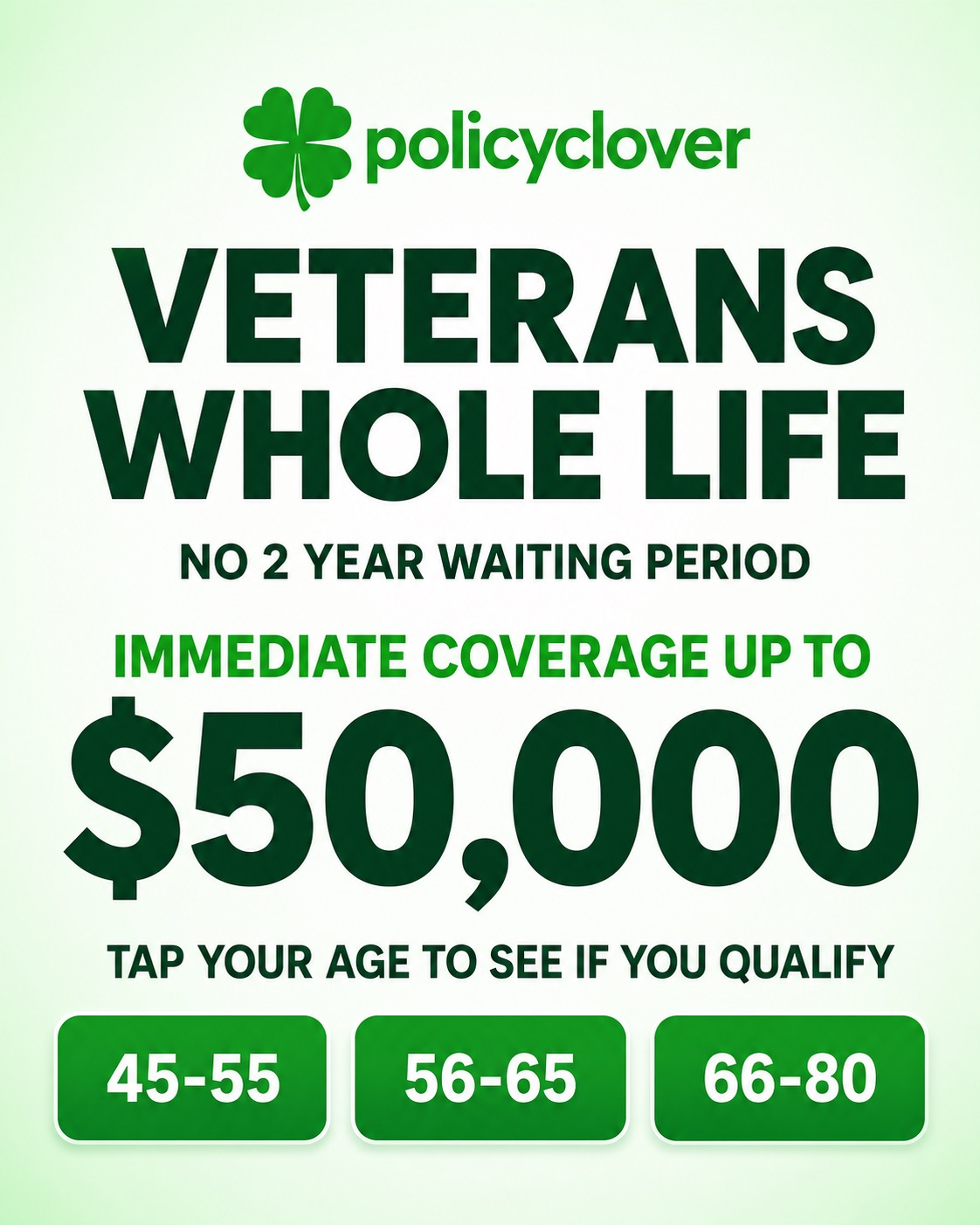 PolicyClover Facebook ad