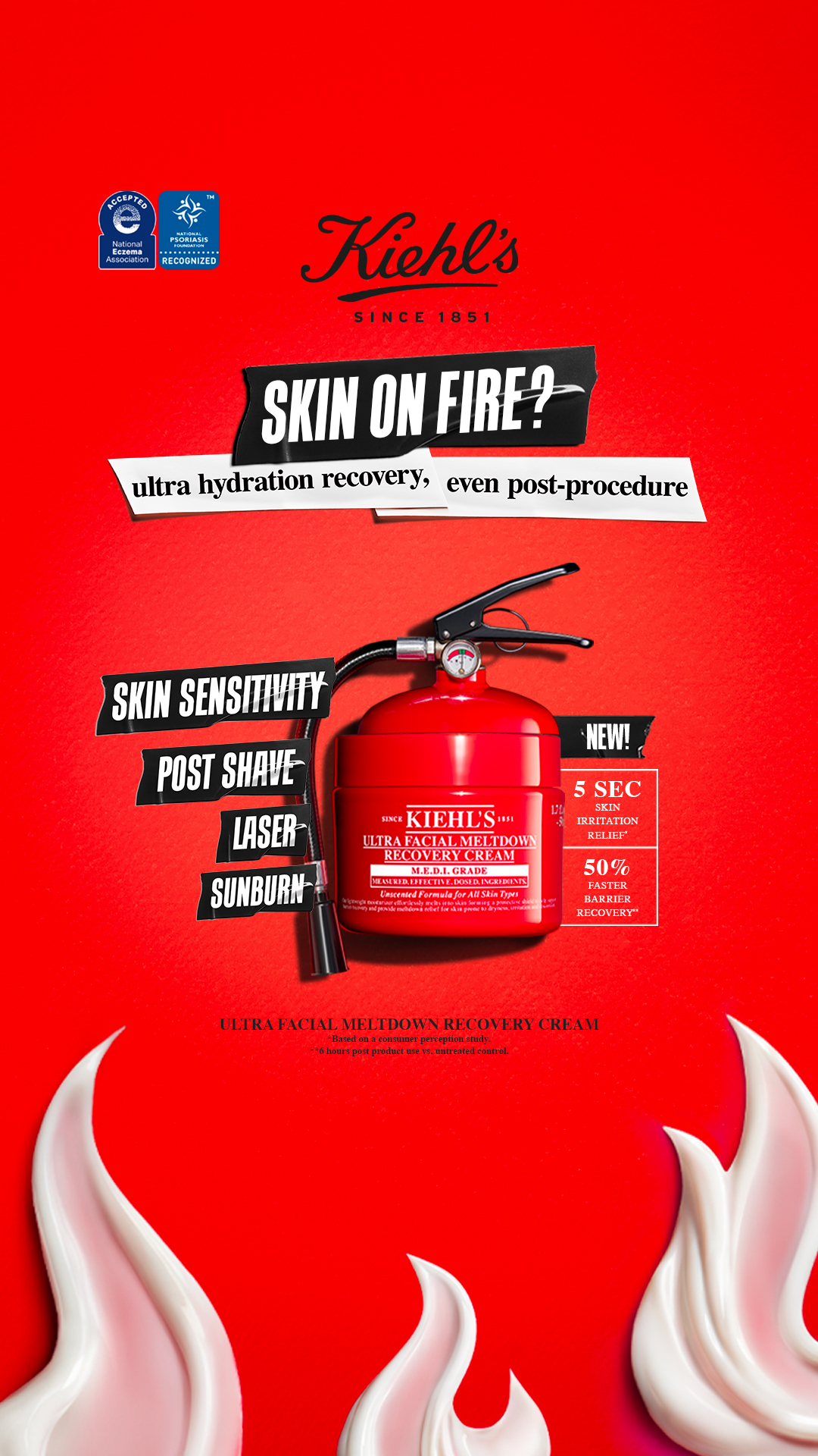 Kiehl's Facebook ad
