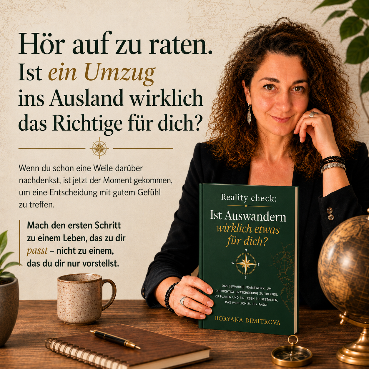 At Home Abroad Facebook ad: Du wählst kein Land. Du wählst ein Leben.