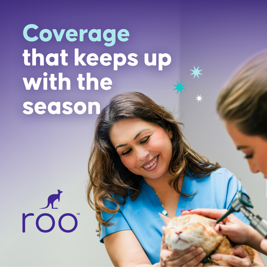 Roo Facebook ad: Relief vets when you need them