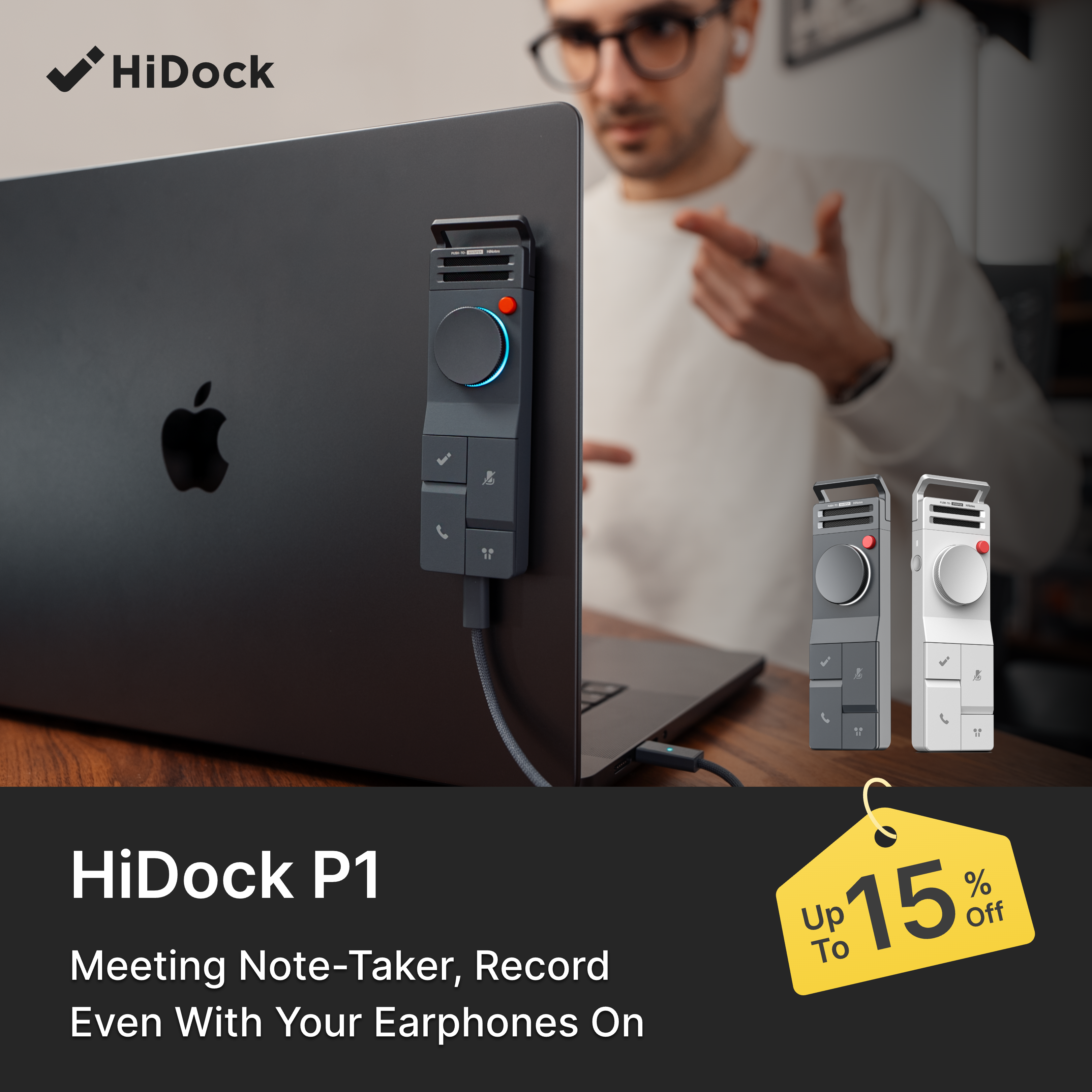 HiDock Global Facebook ad