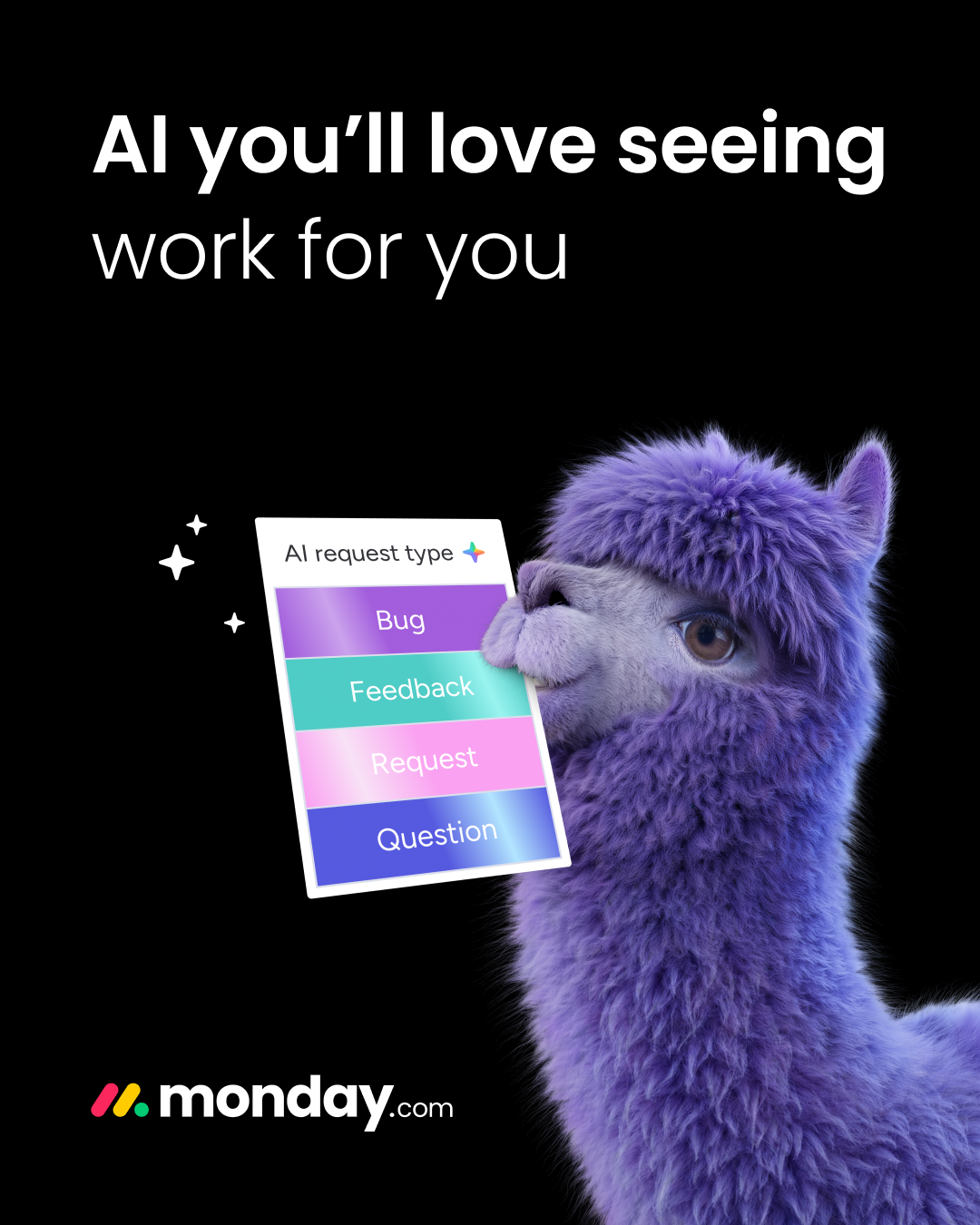 monday.com Facebook ad