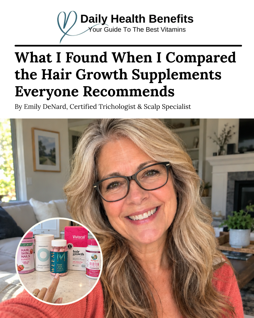 Certified Trichologist & Scalp Specialist Emily DeNard, Emunah Beauty Facebook ad: Scalp Specialists Honest Review Of 2026 Top 5 Hair Growth…