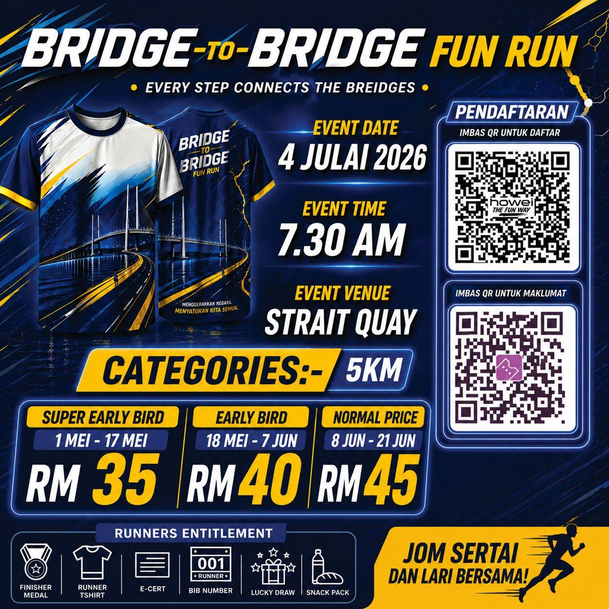 Belia 4B Negeri Pulau Pinang Facebook ad: FIRST RUN ON THE ISLAND!