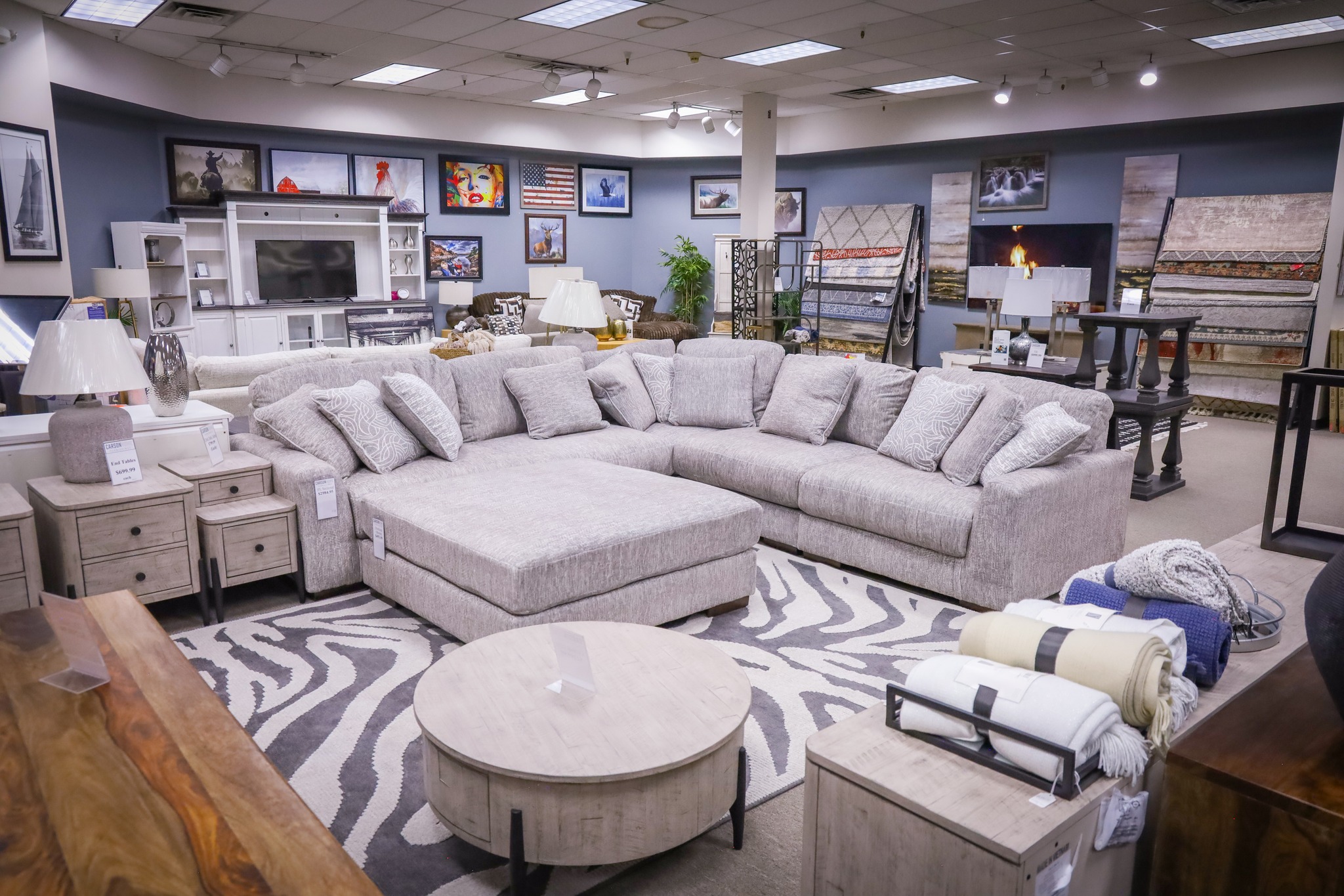 Carson Home Furnishings Outlet Store Facebook ad