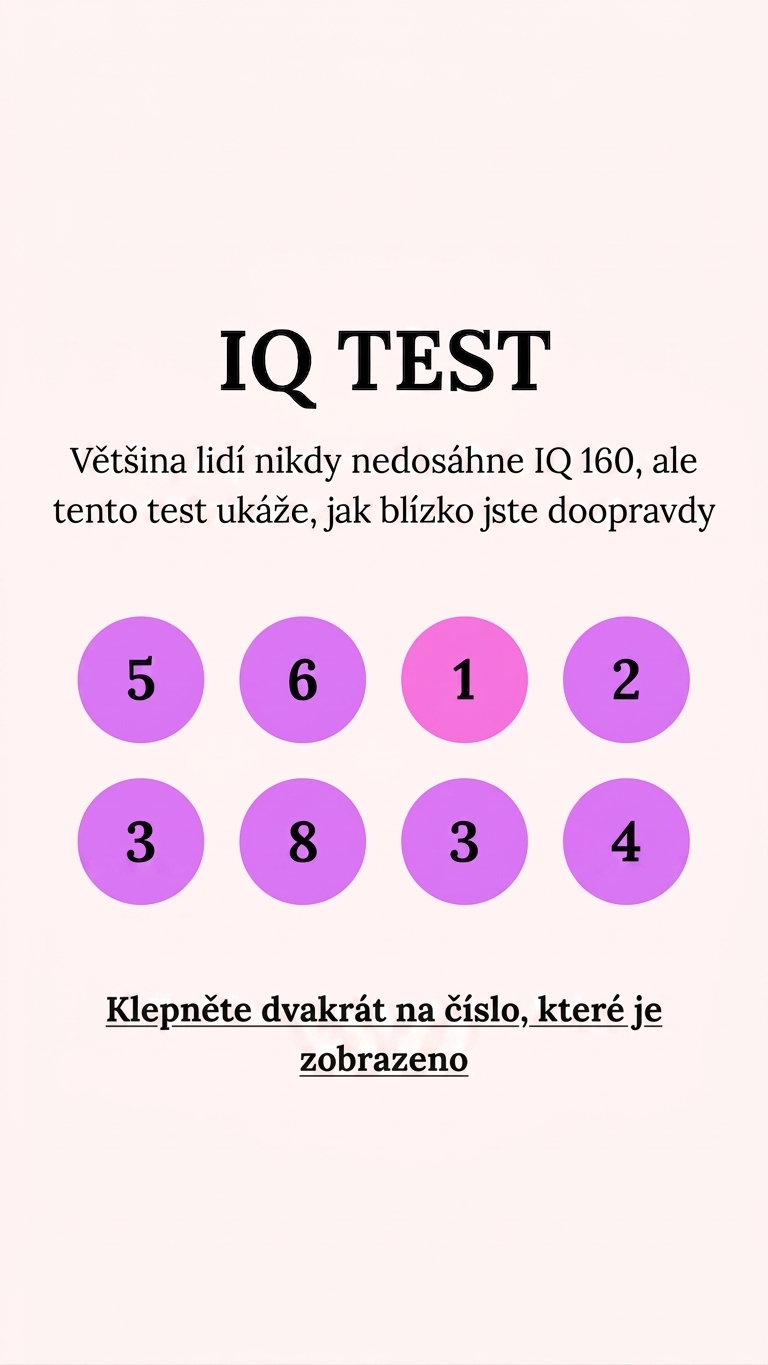 Free International IQ Test Facebook ad