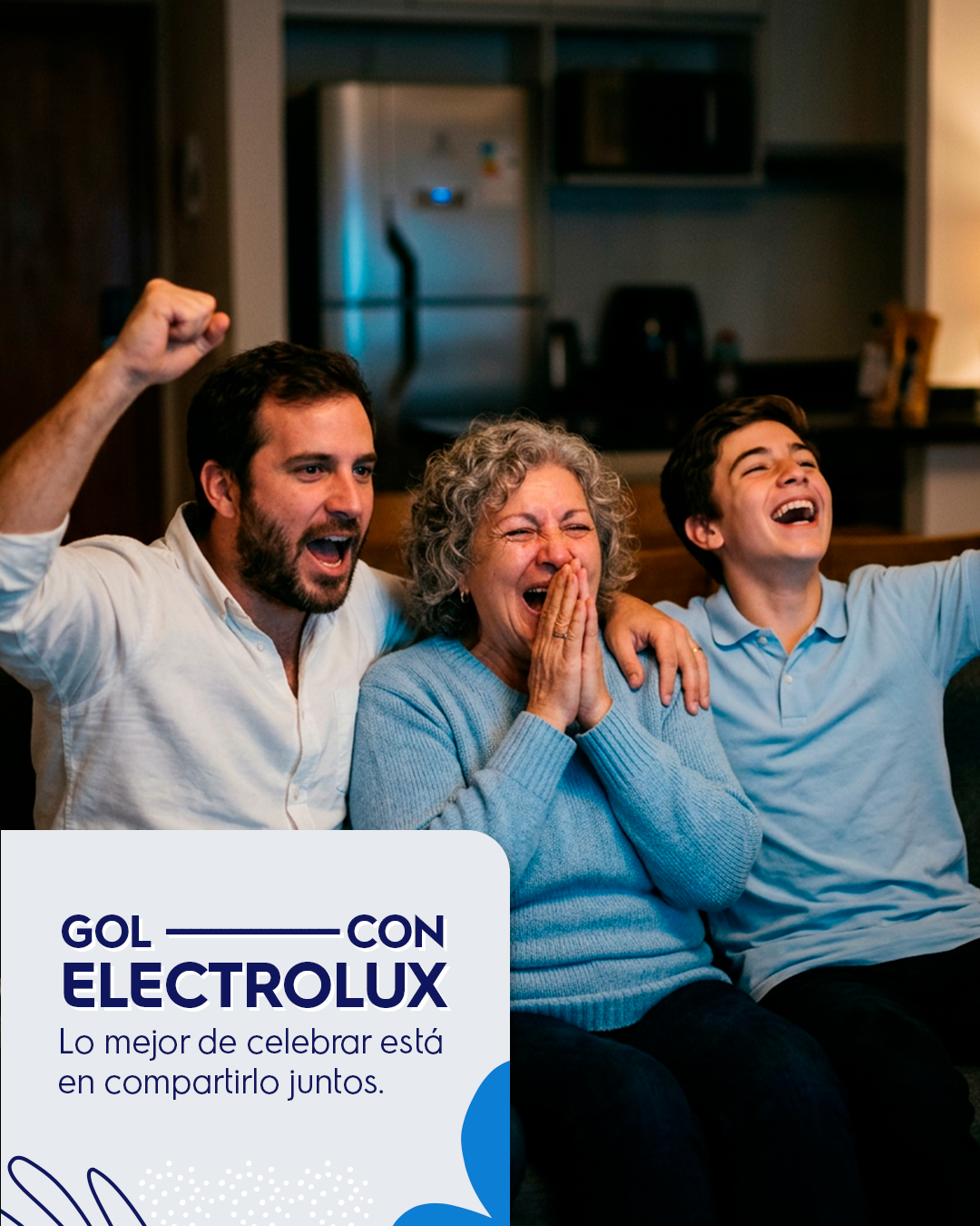 Electrolux Facebook ad: Con Electrolux, transformá la rutina en más momentos…