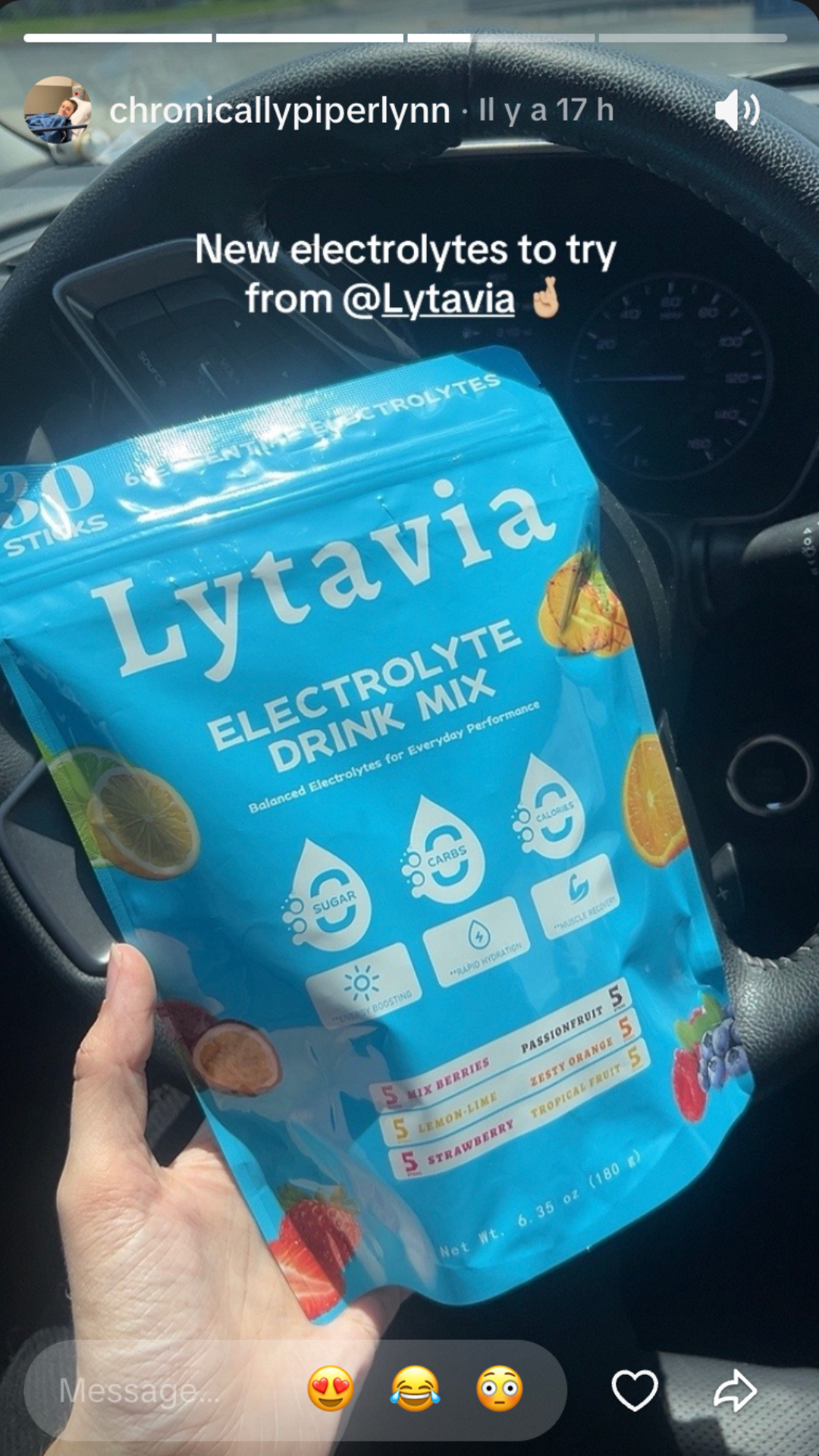 Lytavia Facebook ad: Lytavia - Electrolyte Drink for People with POTS
