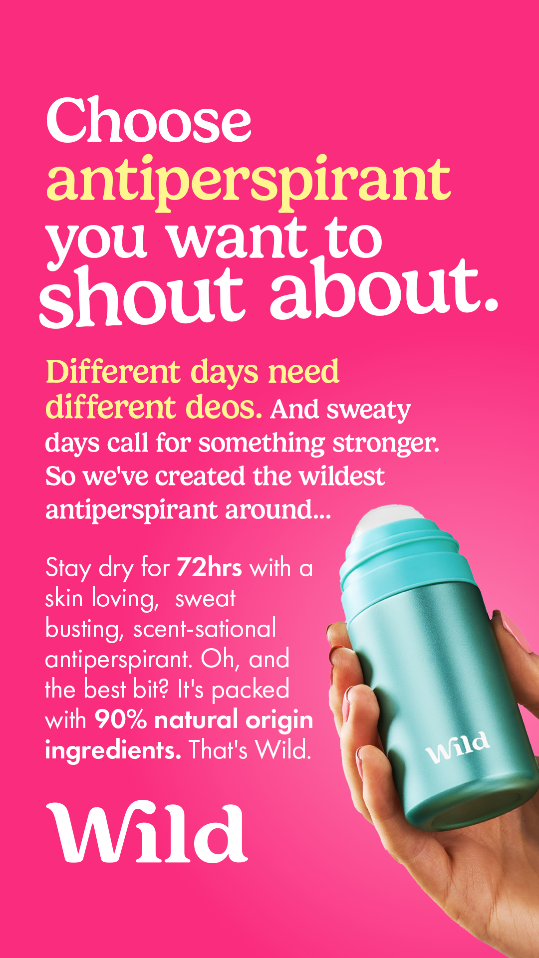 Wild Facebook ad from Jan 27, 2026