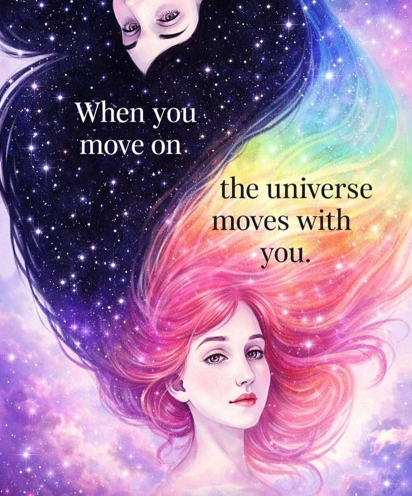 Jillaine Marie - Psychic Medium Facebook ad: When you move on the Universe moves with…