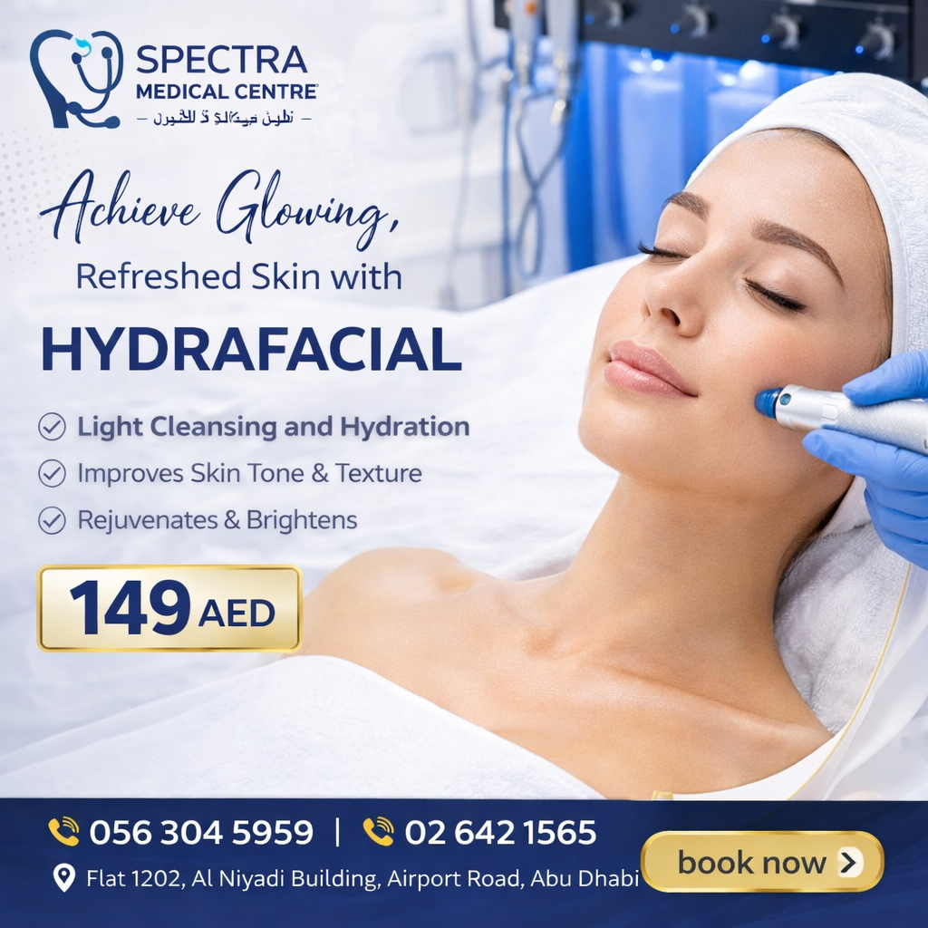 Spectra Dental Center Facebook ad: Chat on Messenger