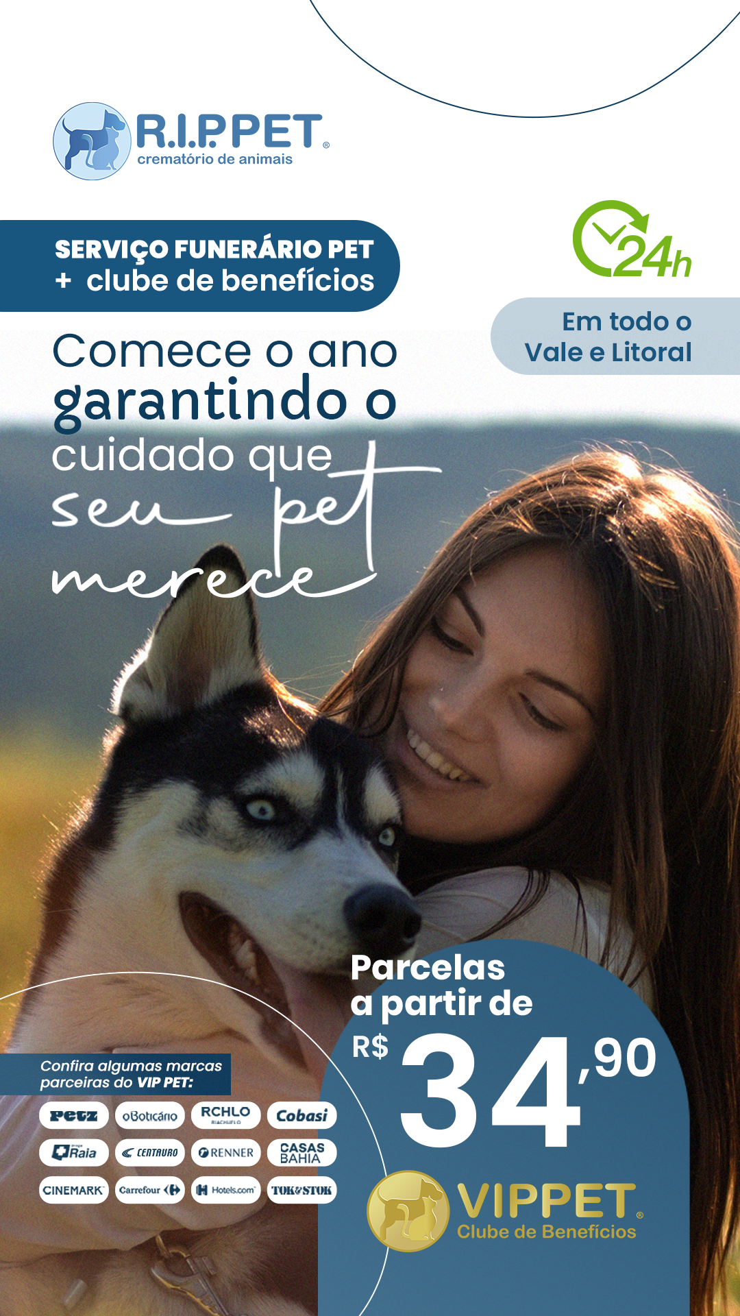 R.I.P Pet Crematório de Animais Facebook ad