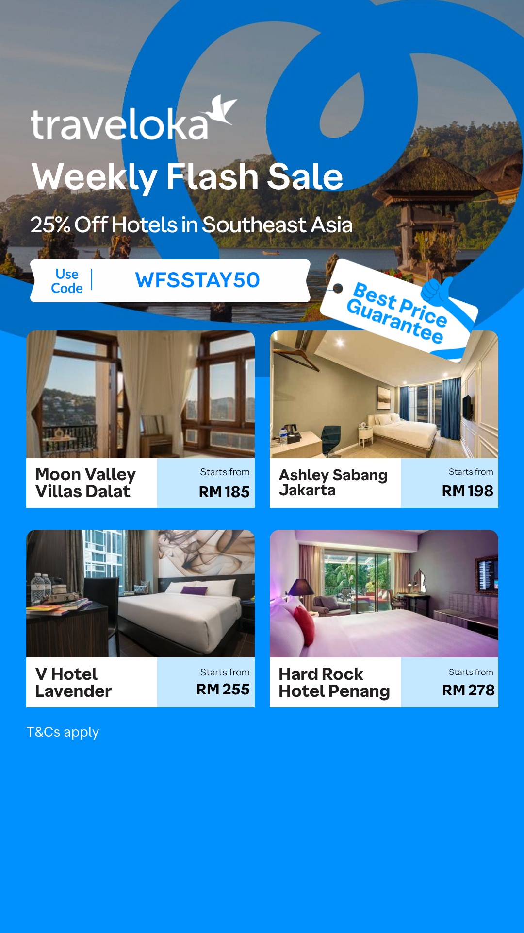 Traveloka Malaysia Facebook ad