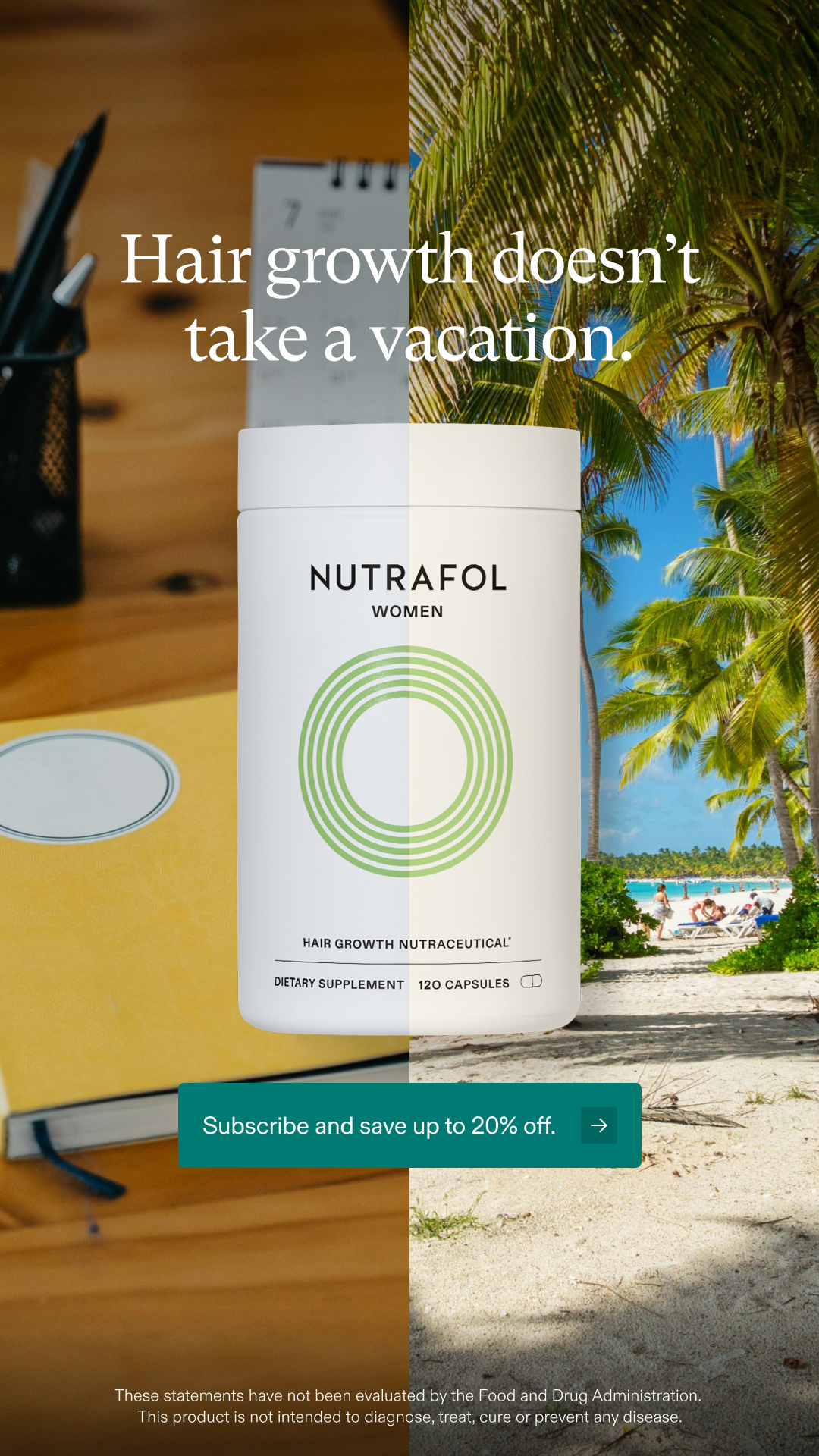 Nutrafol Facebook ad