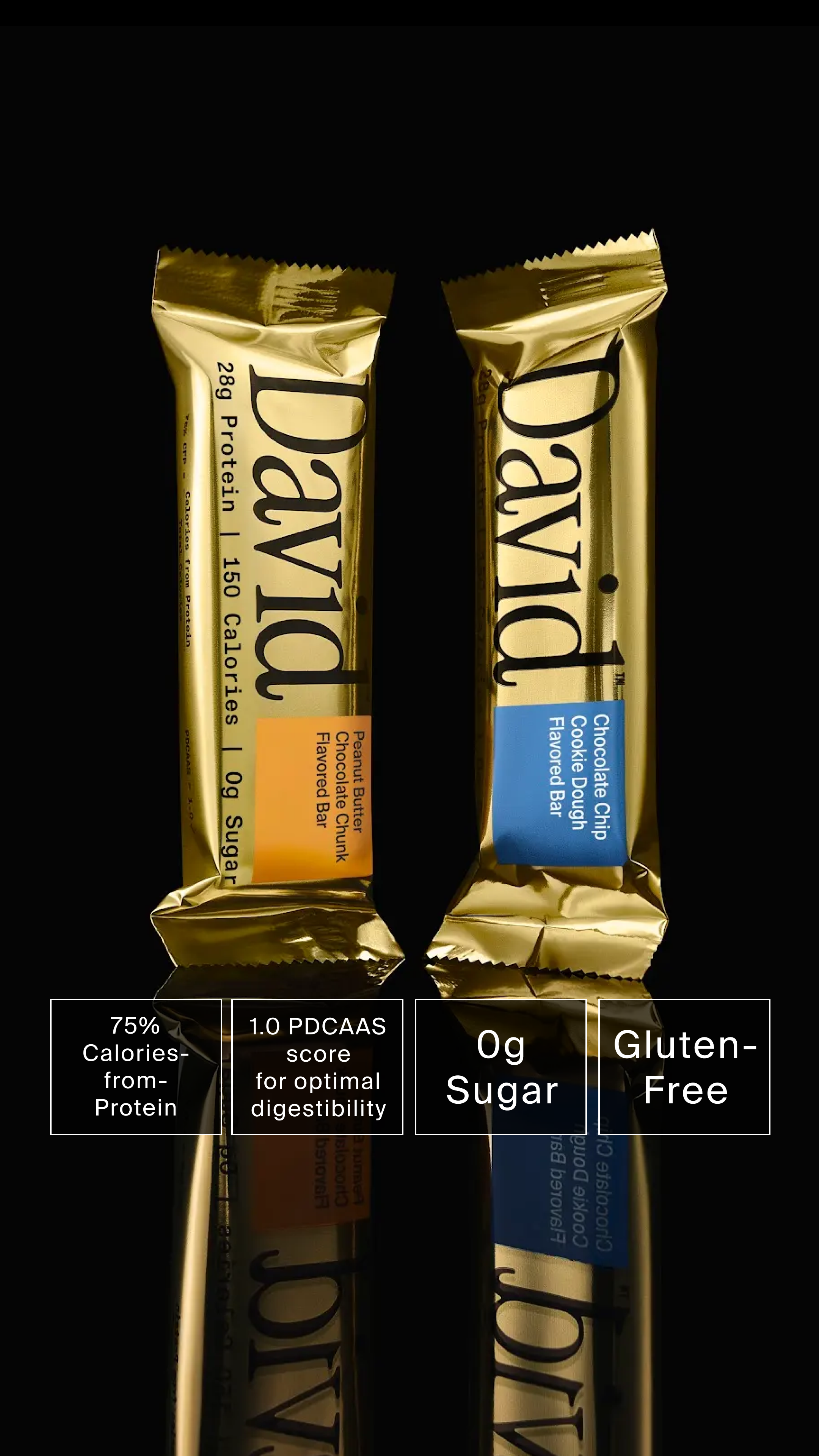 David Protein Facebook ad
