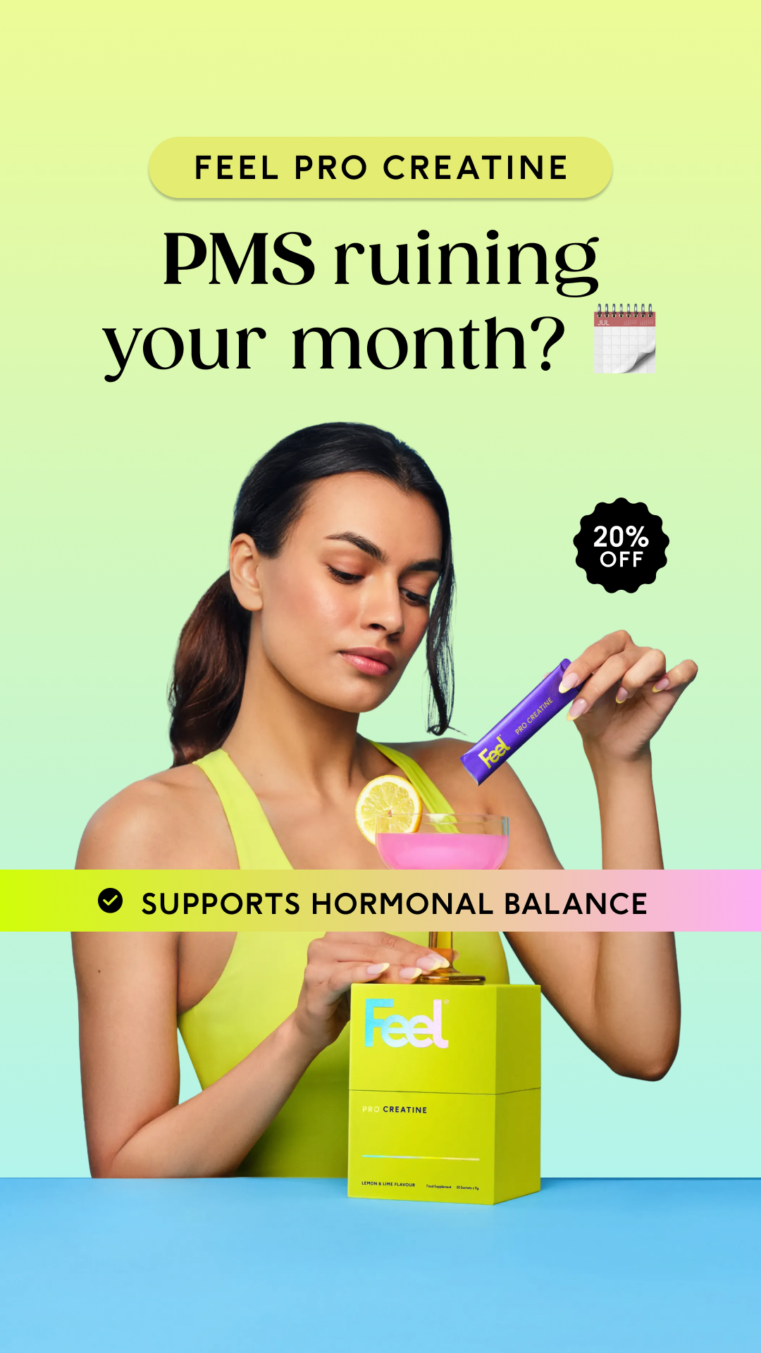 Feel Facebook ad