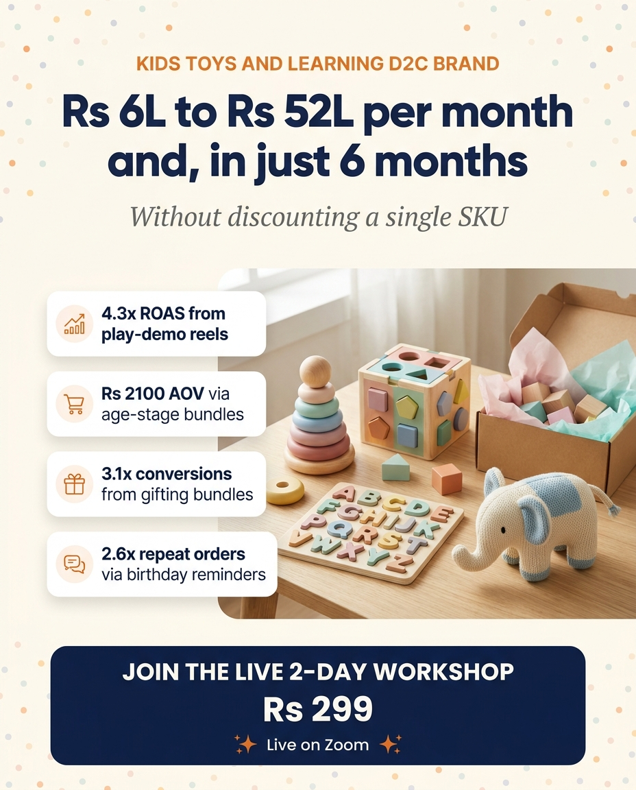Zero to 100 Crores with Shripal Gandhi Facebook ad