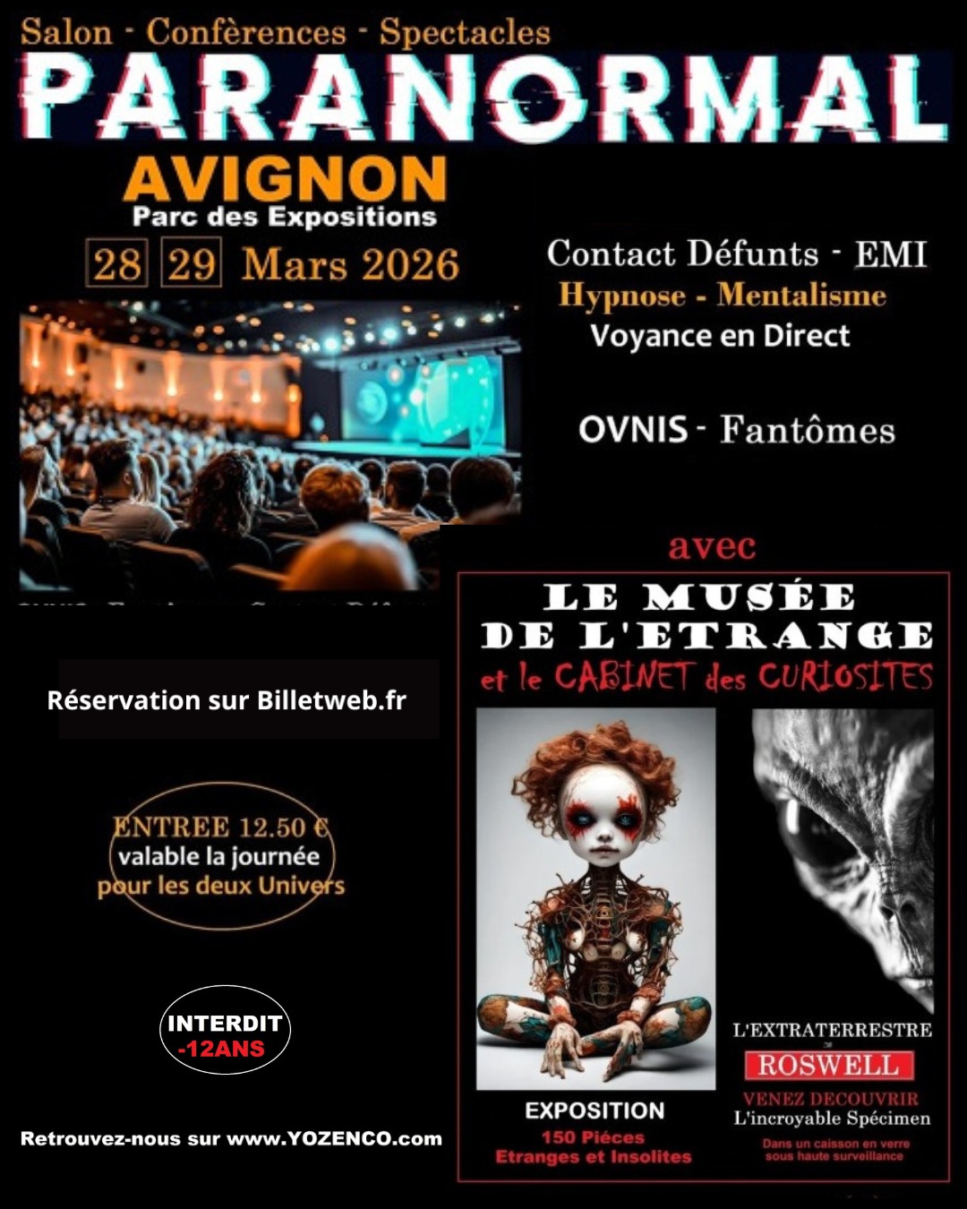 Salons du Paranormal Facebook ad: [AVIGNON] 𝟑𝐞̀𝐦𝐞 𝐞́𝐝𝐢𝐭𝐢𝐨𝐧 𝐝𝐮 𝐒𝐀𝐋𝐎𝐍 &…