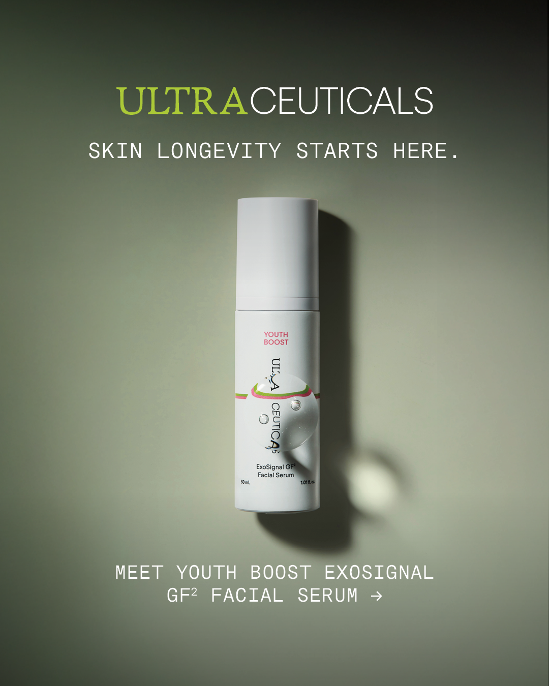 Ultraceuticals Facebook ad