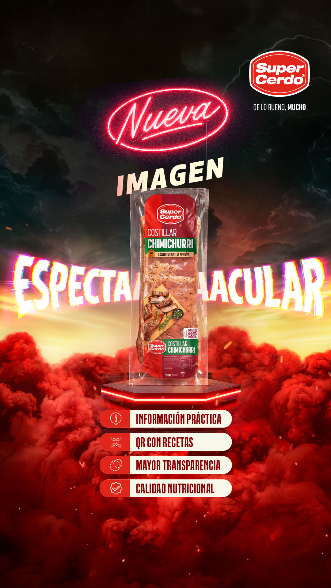 Super Cerdo Facebook ad from May 14, 2026