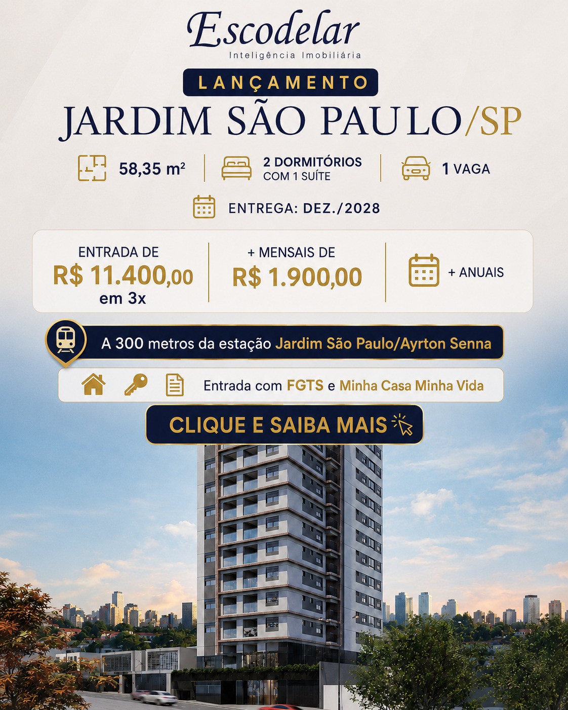 Escodelar Facebook ad: Conheça as condições
