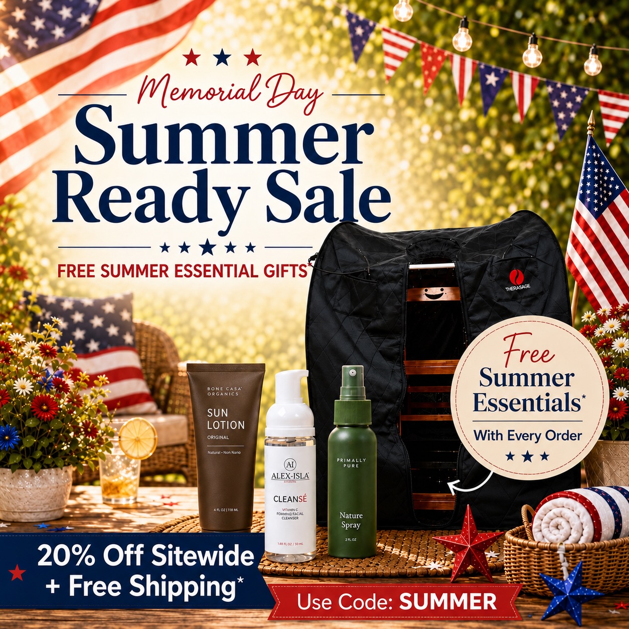 Therasage Facebook ad