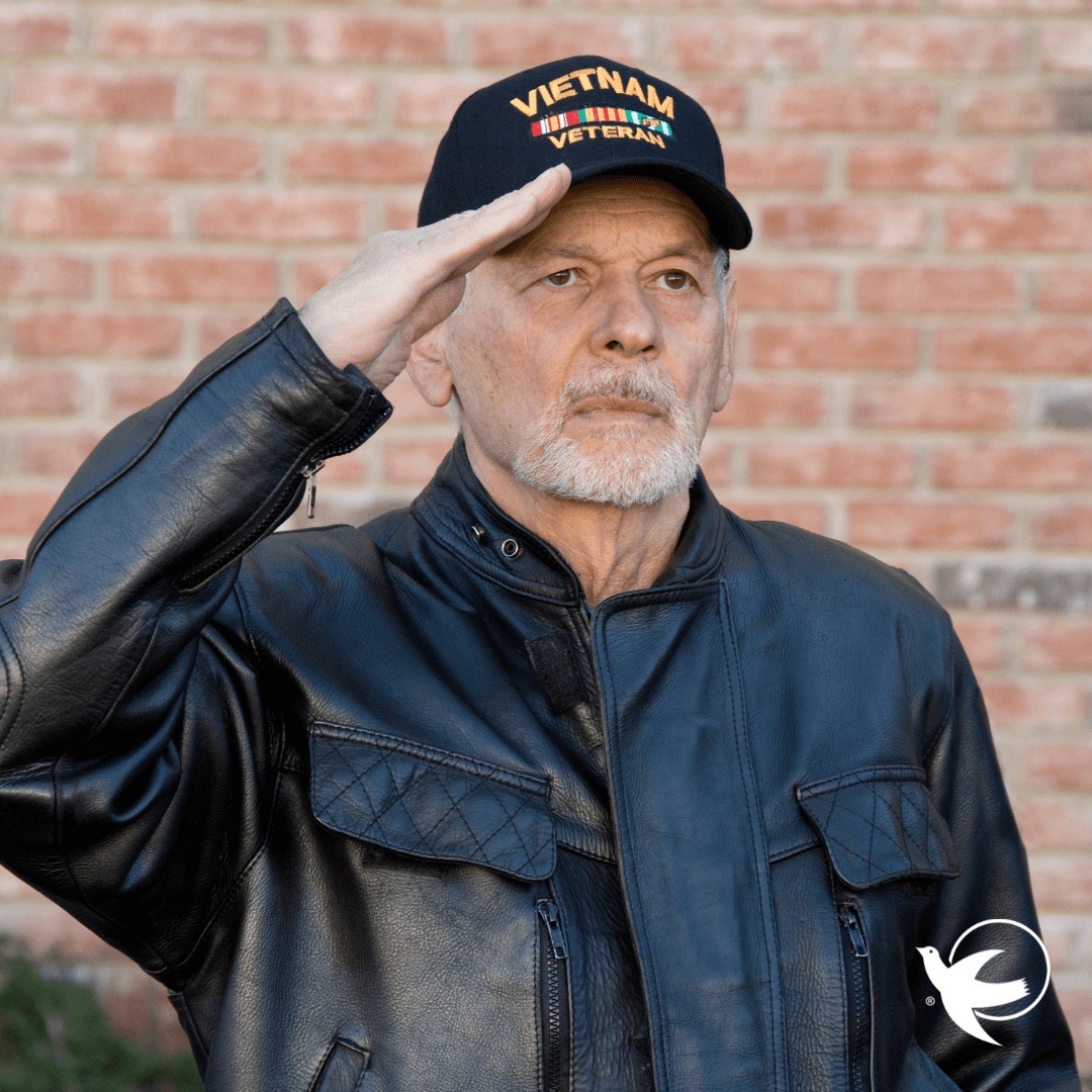 Visiting Angels Chapel Hill, NC Facebook ad: In-Home Care for the Veteran in Your Life