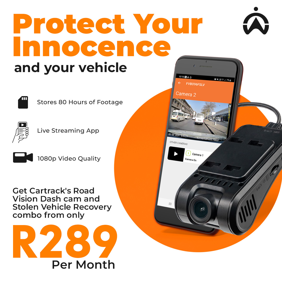 Cartrack Dashcams - ZA Facebook ad