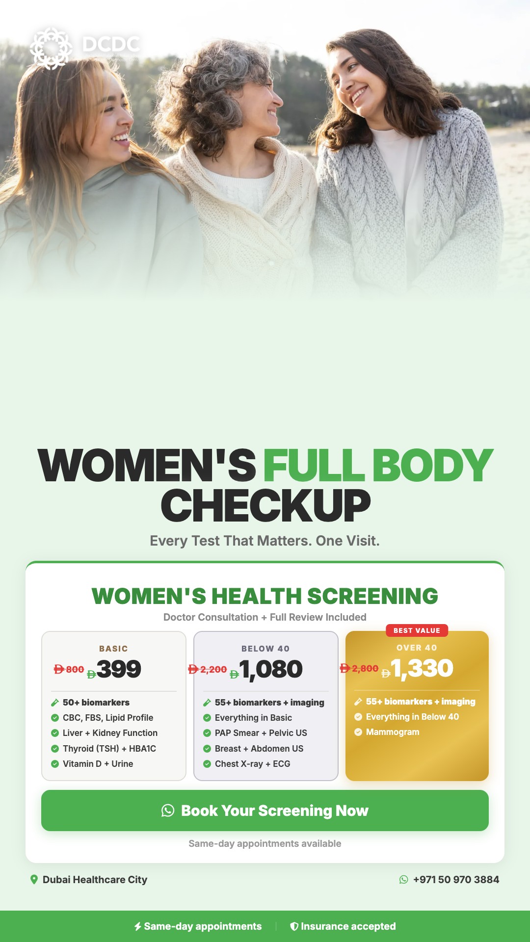 Doctors Clinic Diagnostic Centre Facebook ad