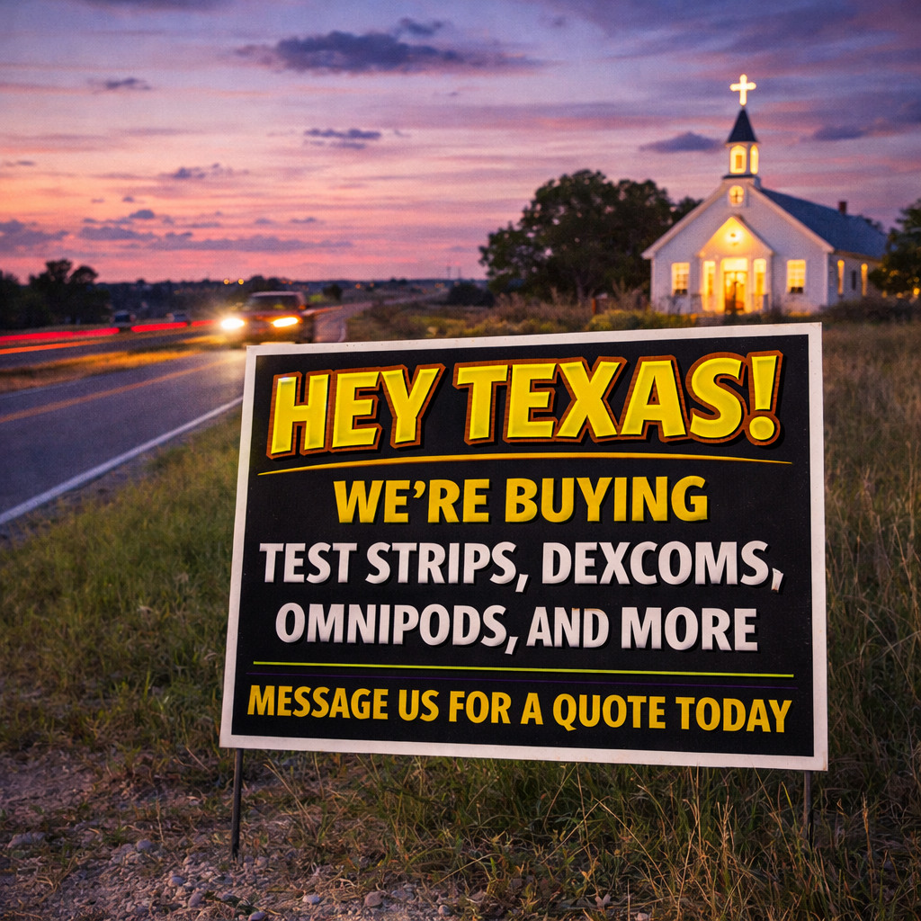 Texas Diabetic Supplies Facebook ad