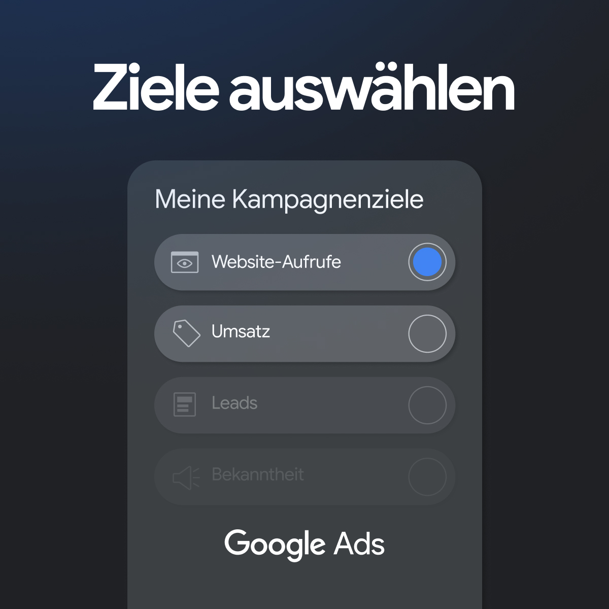 Google Ads Facebook ad