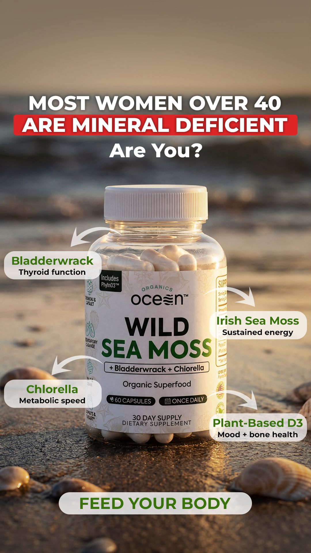 Organics Ocean Facebook ad
