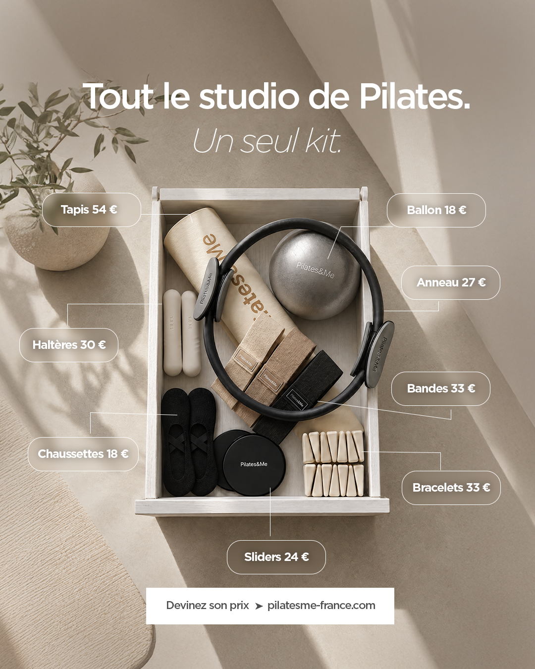 Pilates&Me France Facebook ad: Le cadeau parfait pour elle